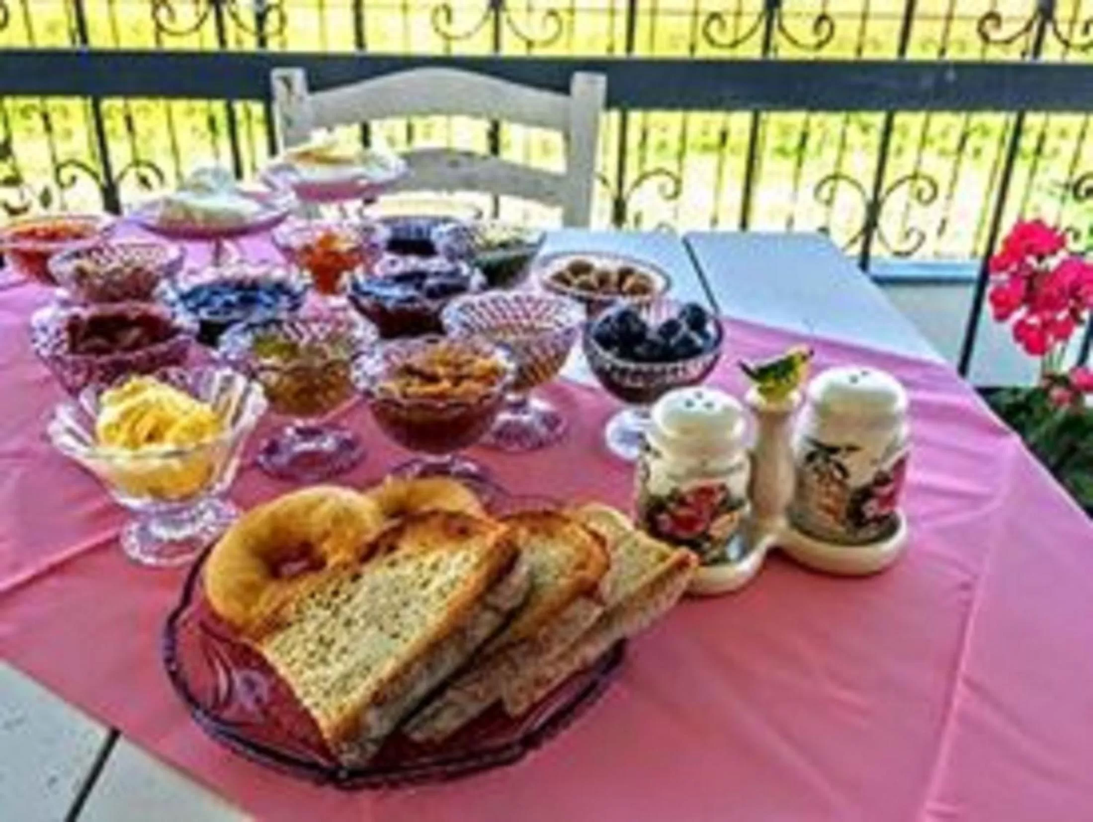 Balcony/Terrace in Ede Apart Otel
