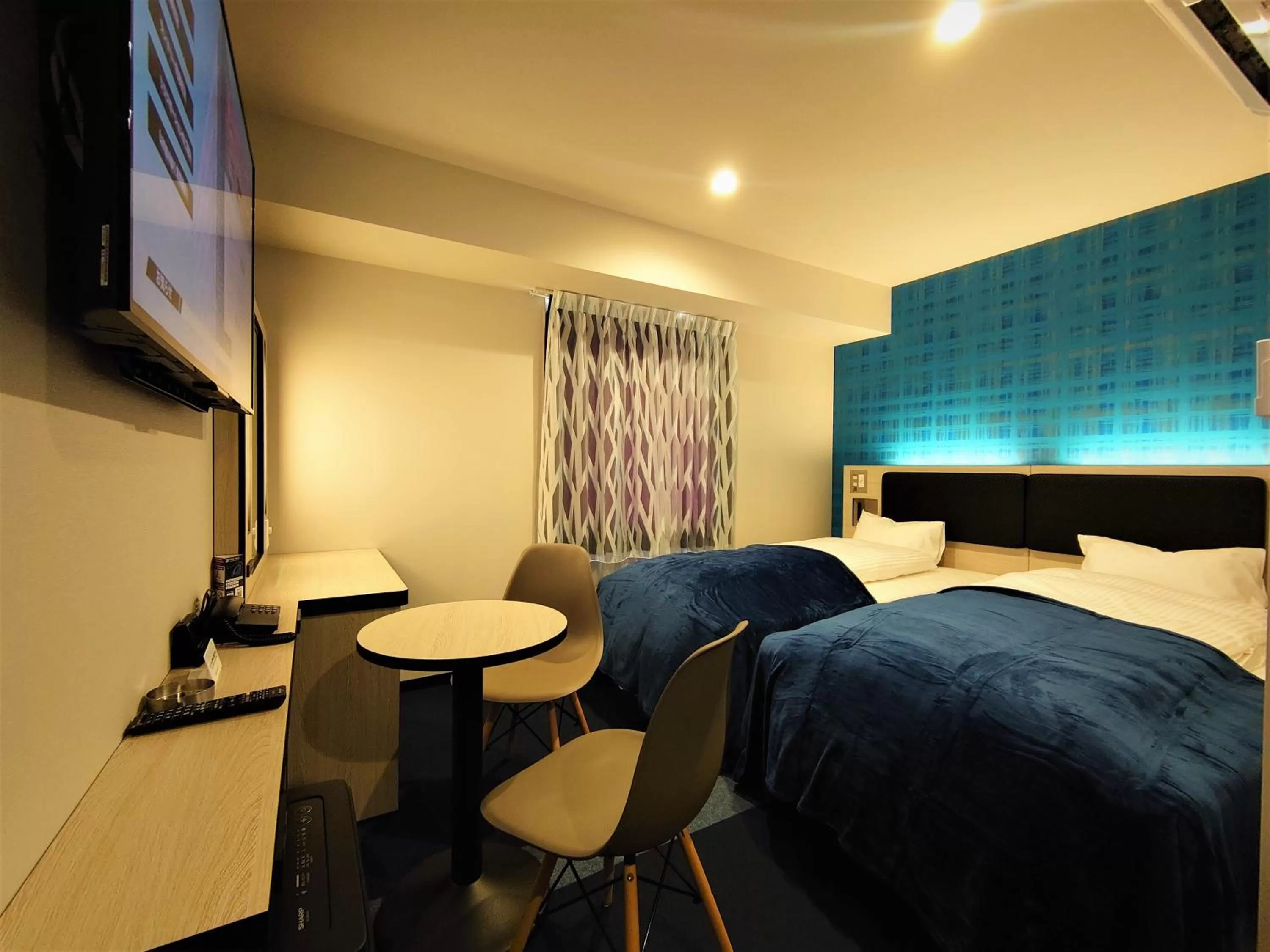 Photo of the whole room, Bed in Green Rich Hotel Nagoya Nishiki (Artificial hot spring Futamata Yunohana)