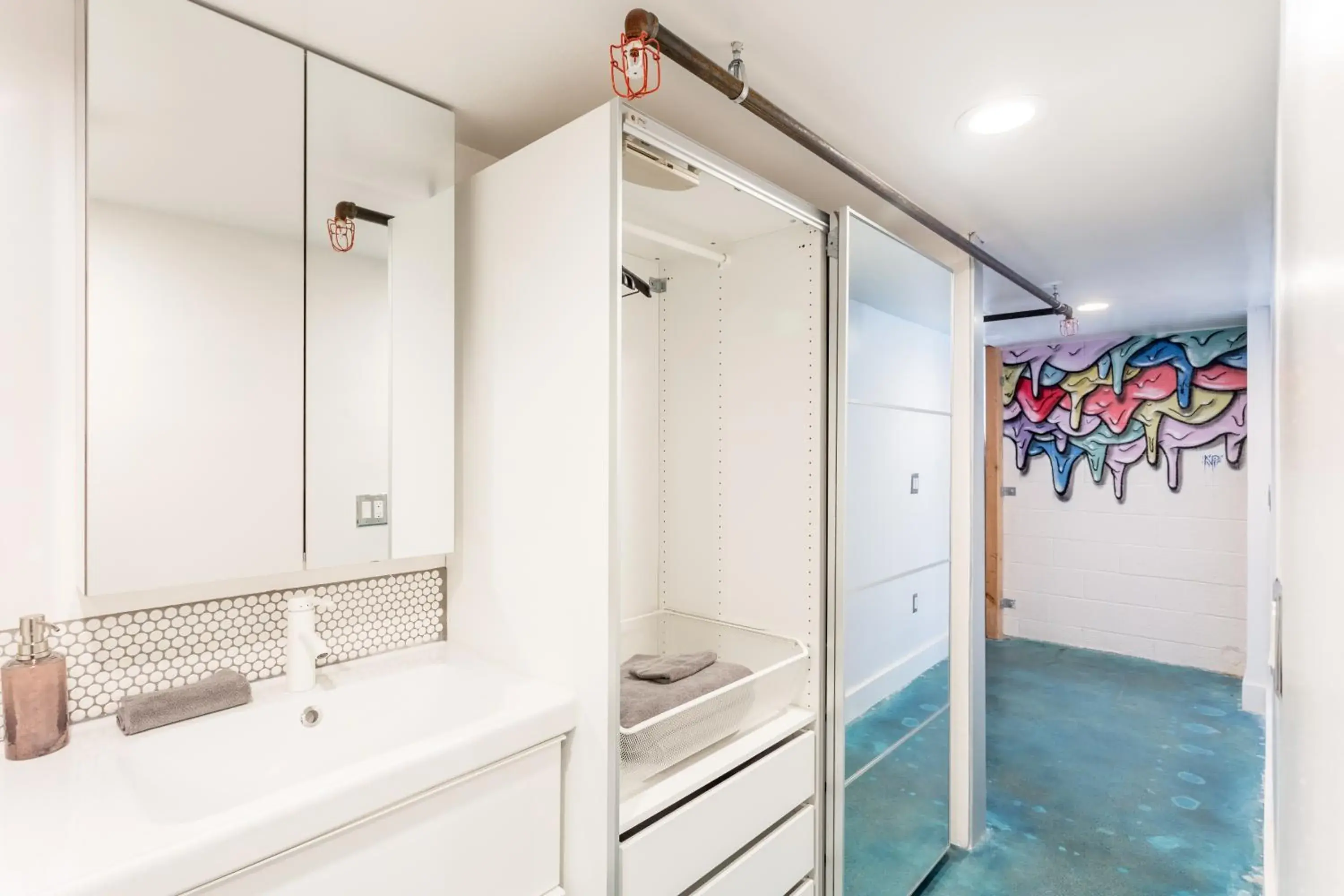 Bathroom in House of Trestles