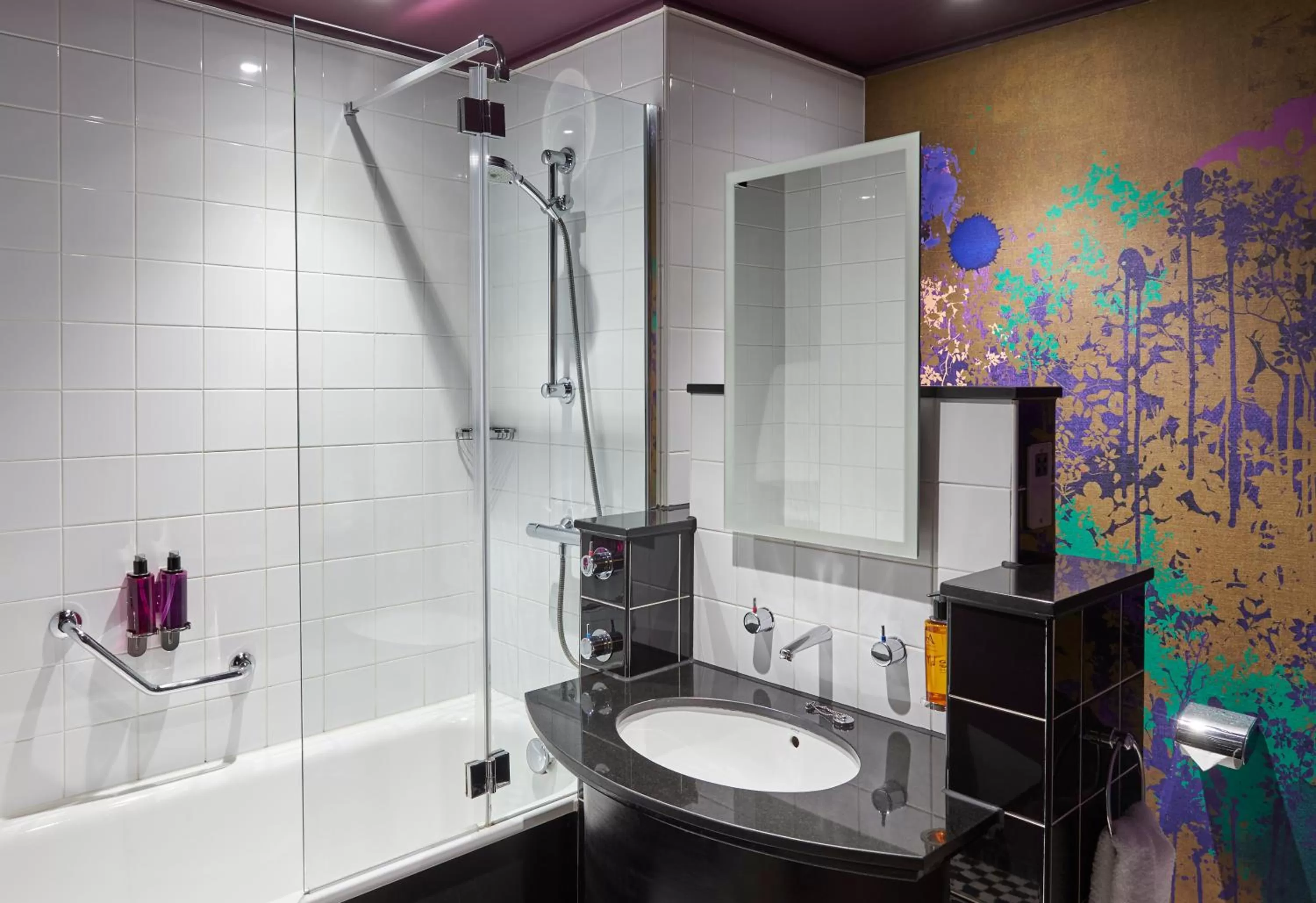 Bathroom in Malmaison Manchester