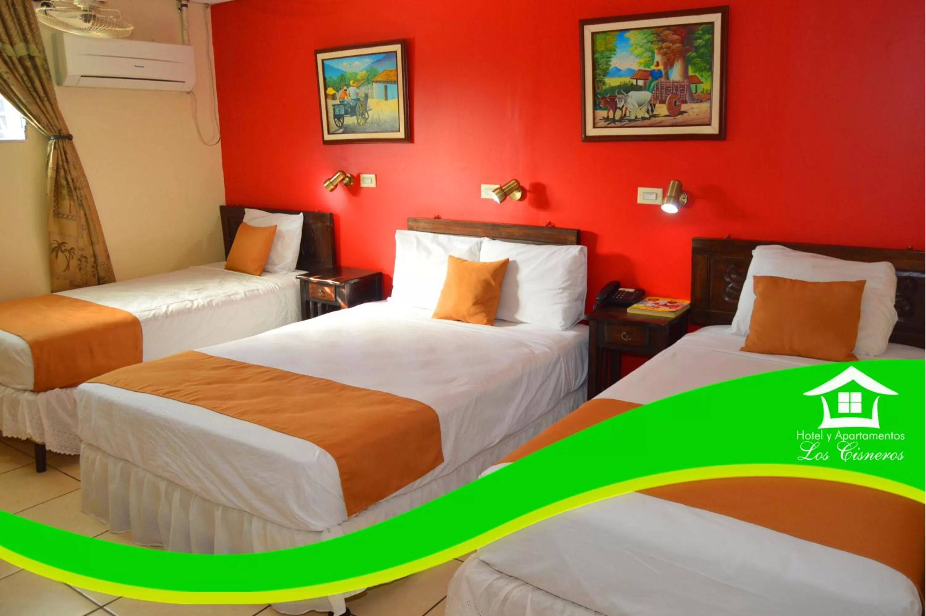 Decorative detail, Bed in Hotel y Apartments Los Cisneros