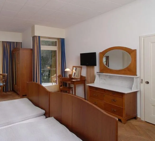 Decorative detail, Bed in Mattenhof Resort