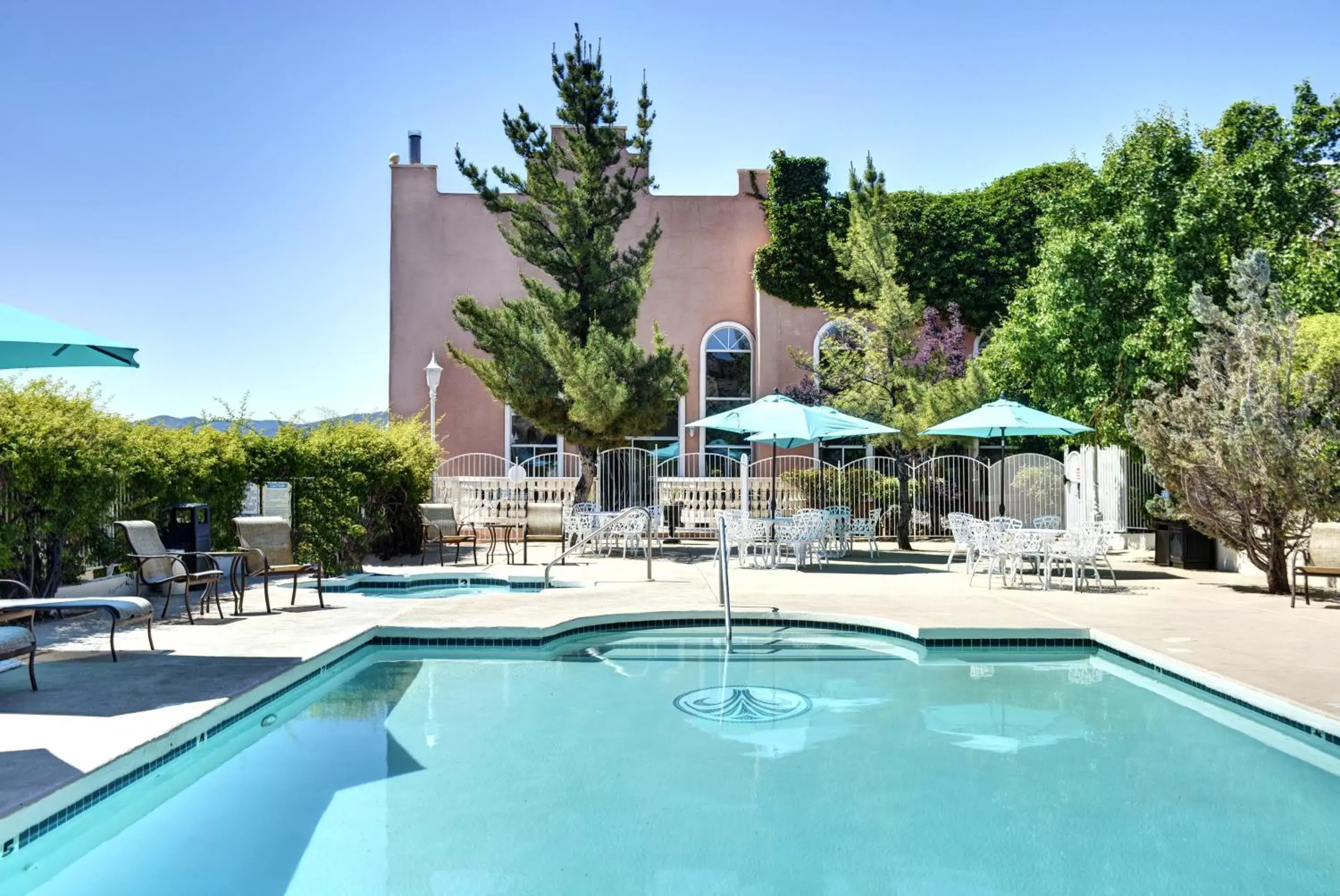 Balcony/Terrace, Swimming Pool in Forest Villas Hotel