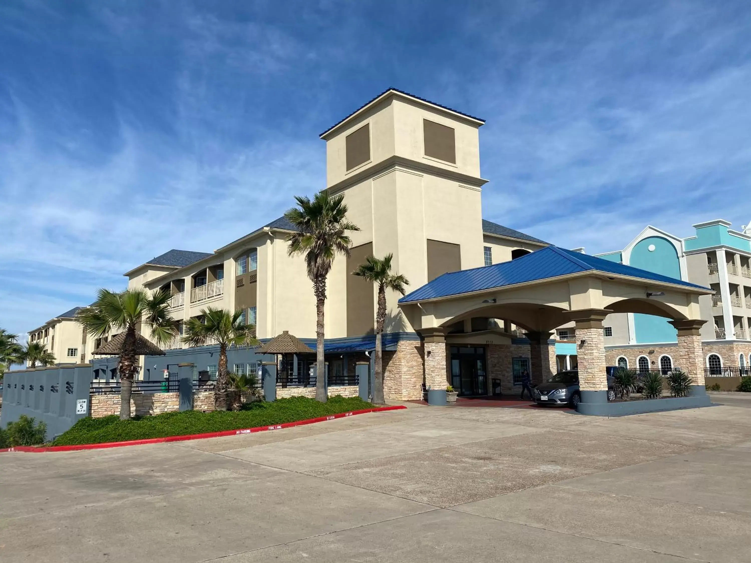 Property Building in Galveston Beach Hotel