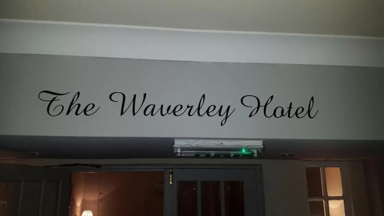 Facade/entrance, Property Logo/Sign in The Waverley Hotel