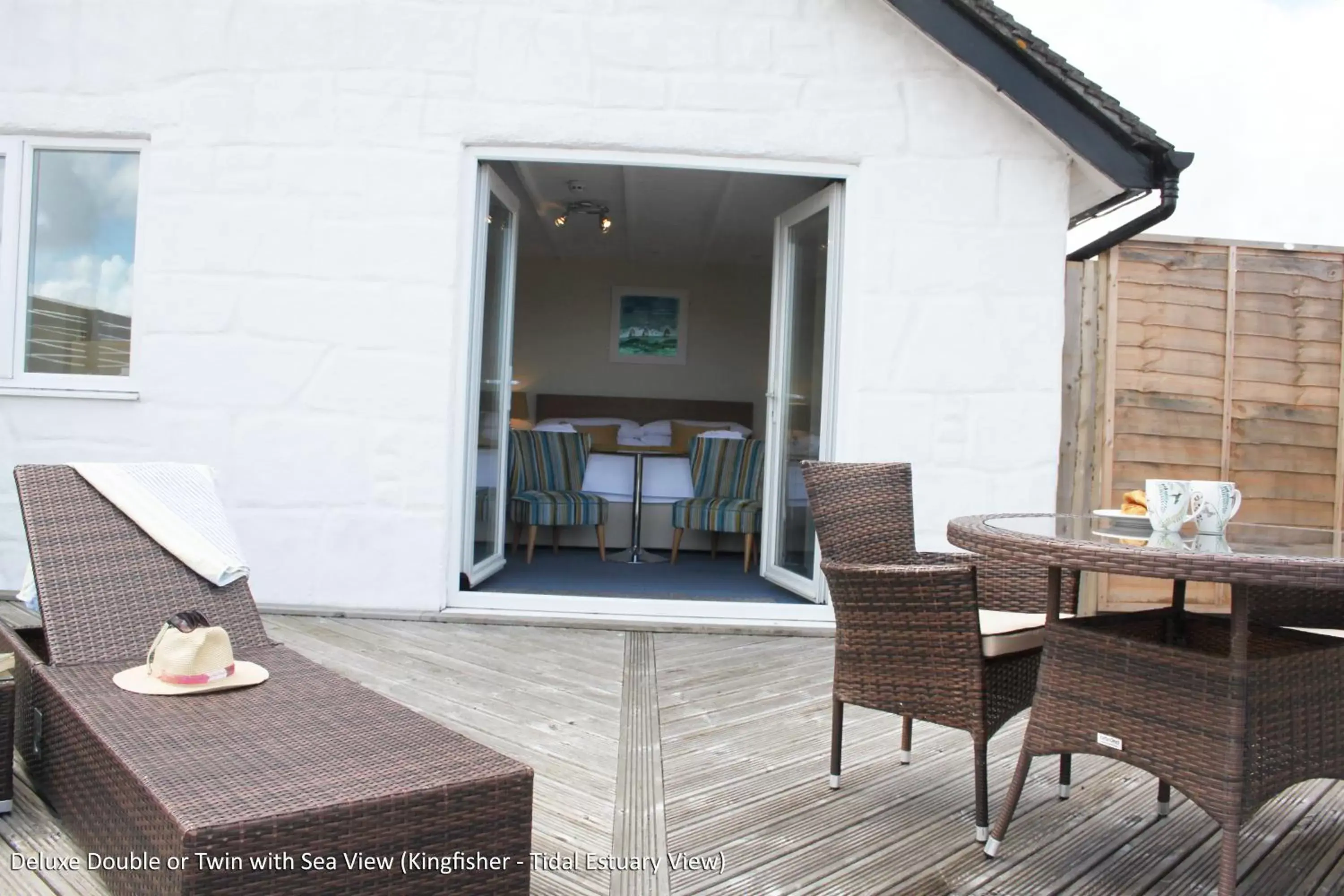 Balcony/Terrace in The Old Quay House