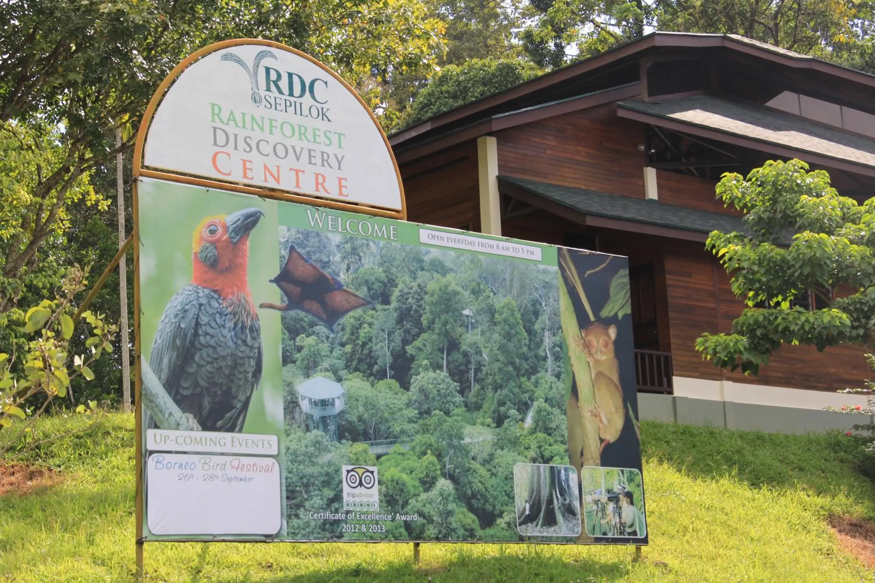 Nearby landmark in Nature Lodge Sepilok