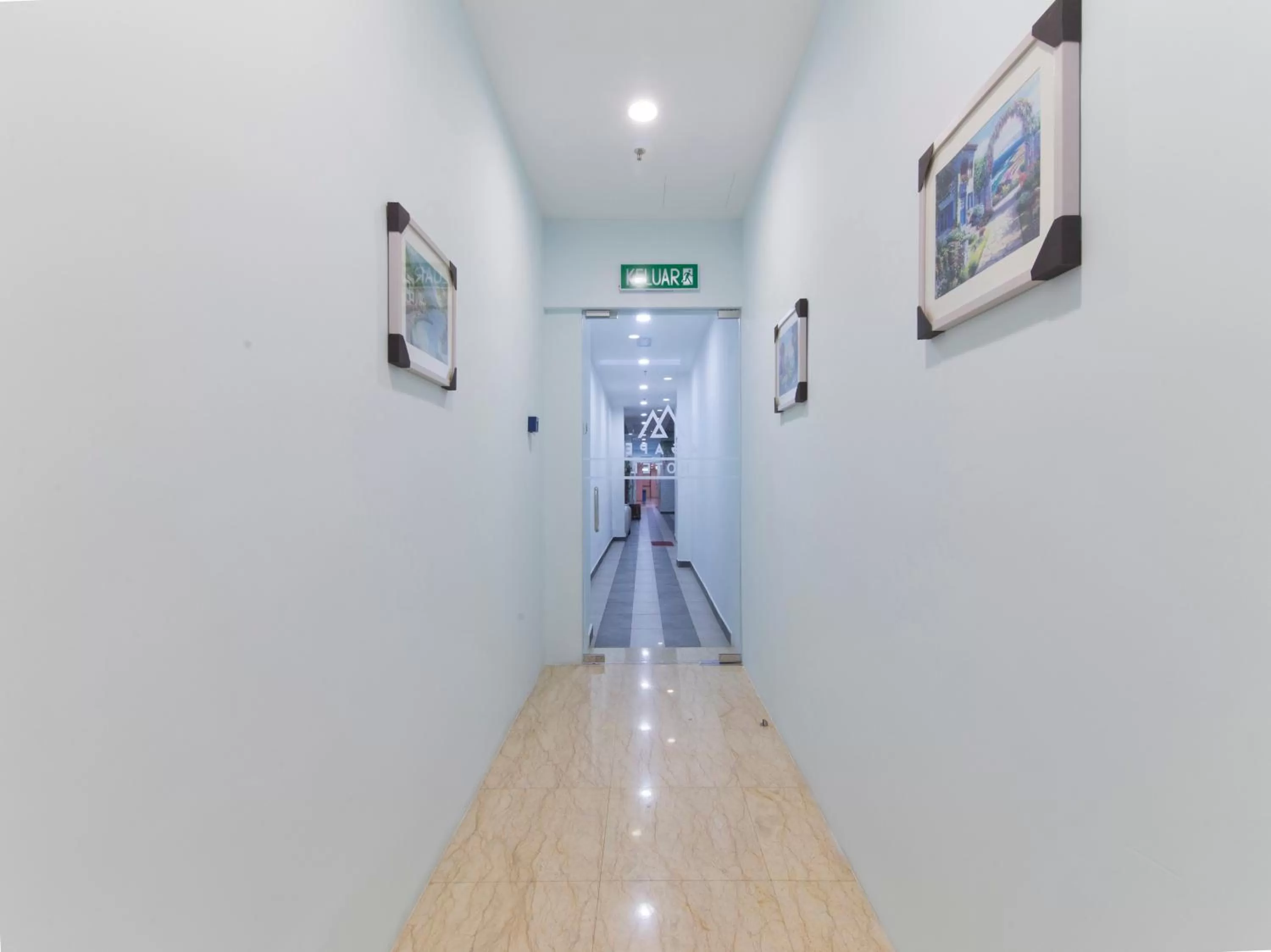 Floor plan in Super OYO Capital O 1225 Agape Hotel Selayang