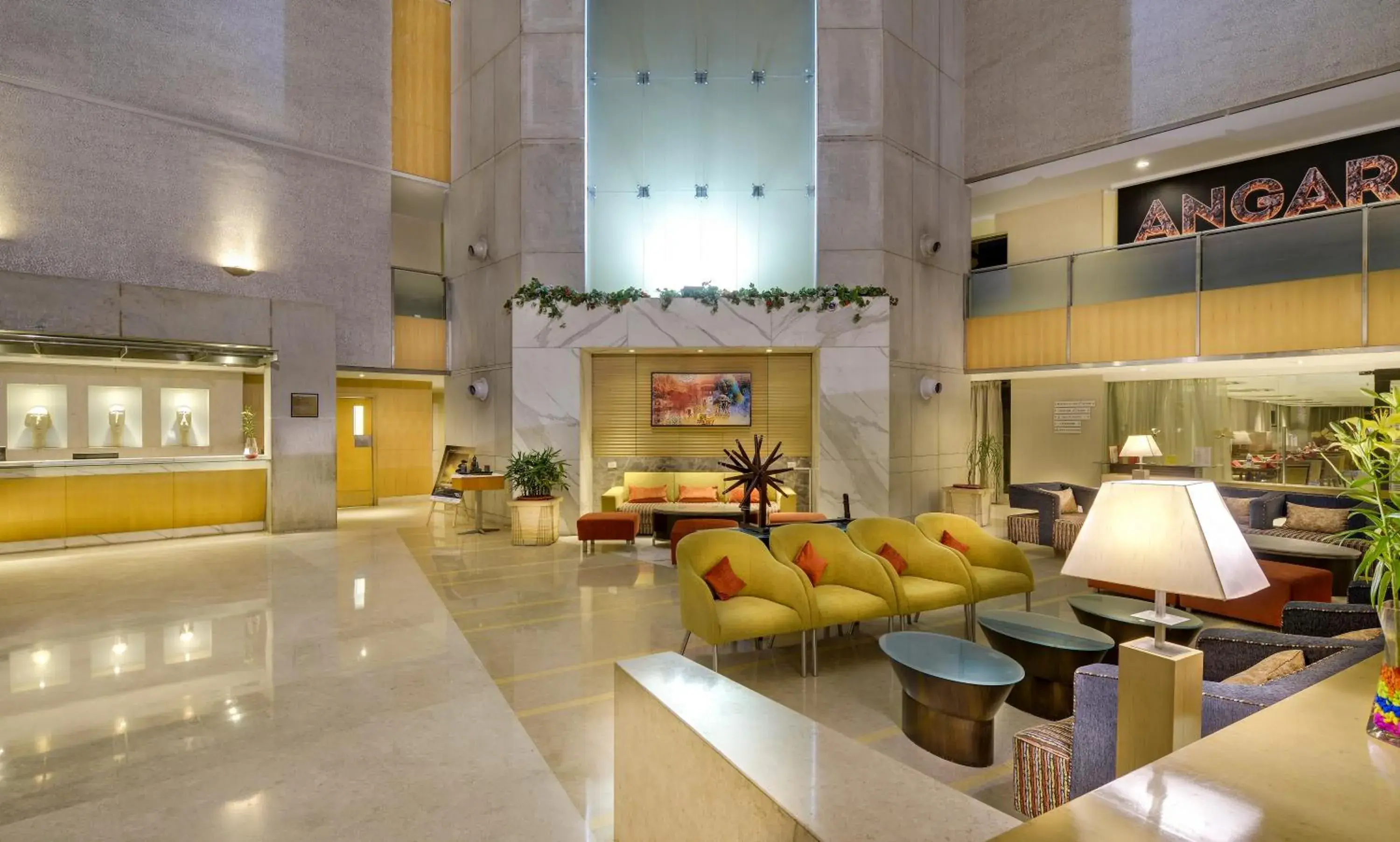 Lobby or reception in Pride Plaza Hotel, Ahmedabad