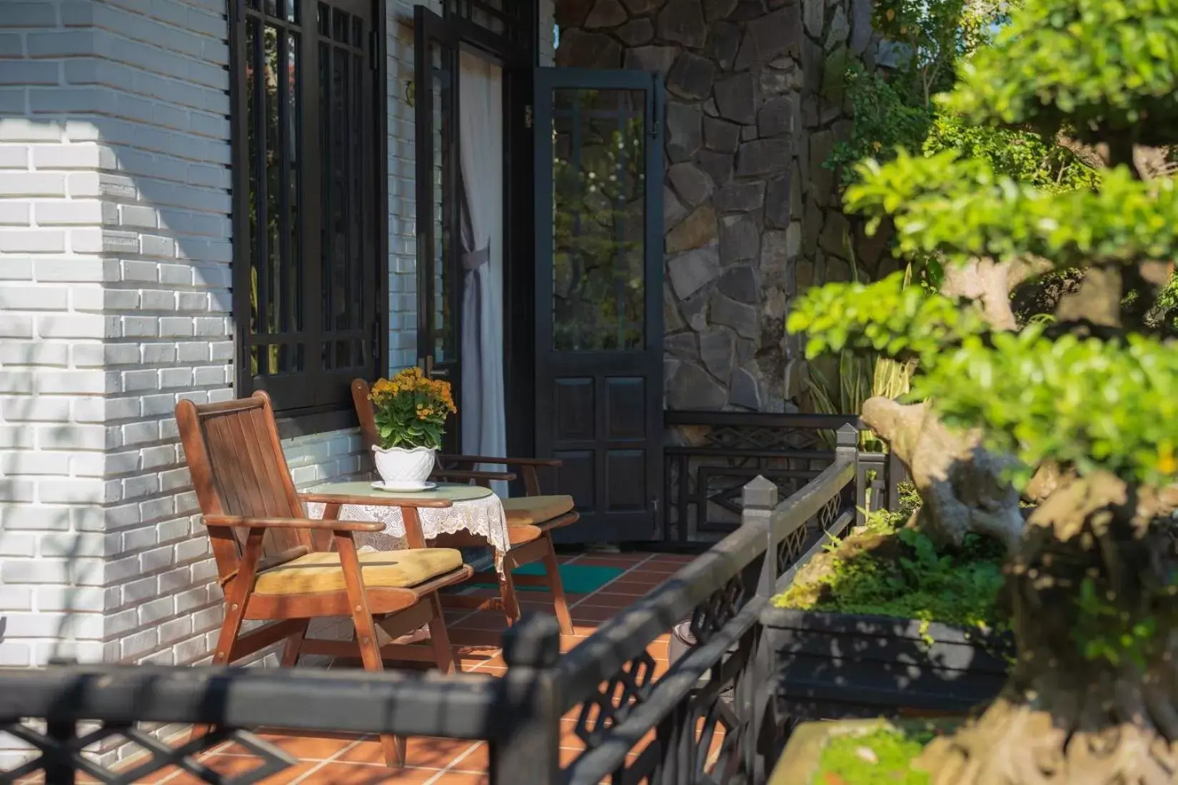 Balcony/Terrace in Betel Garden Villa