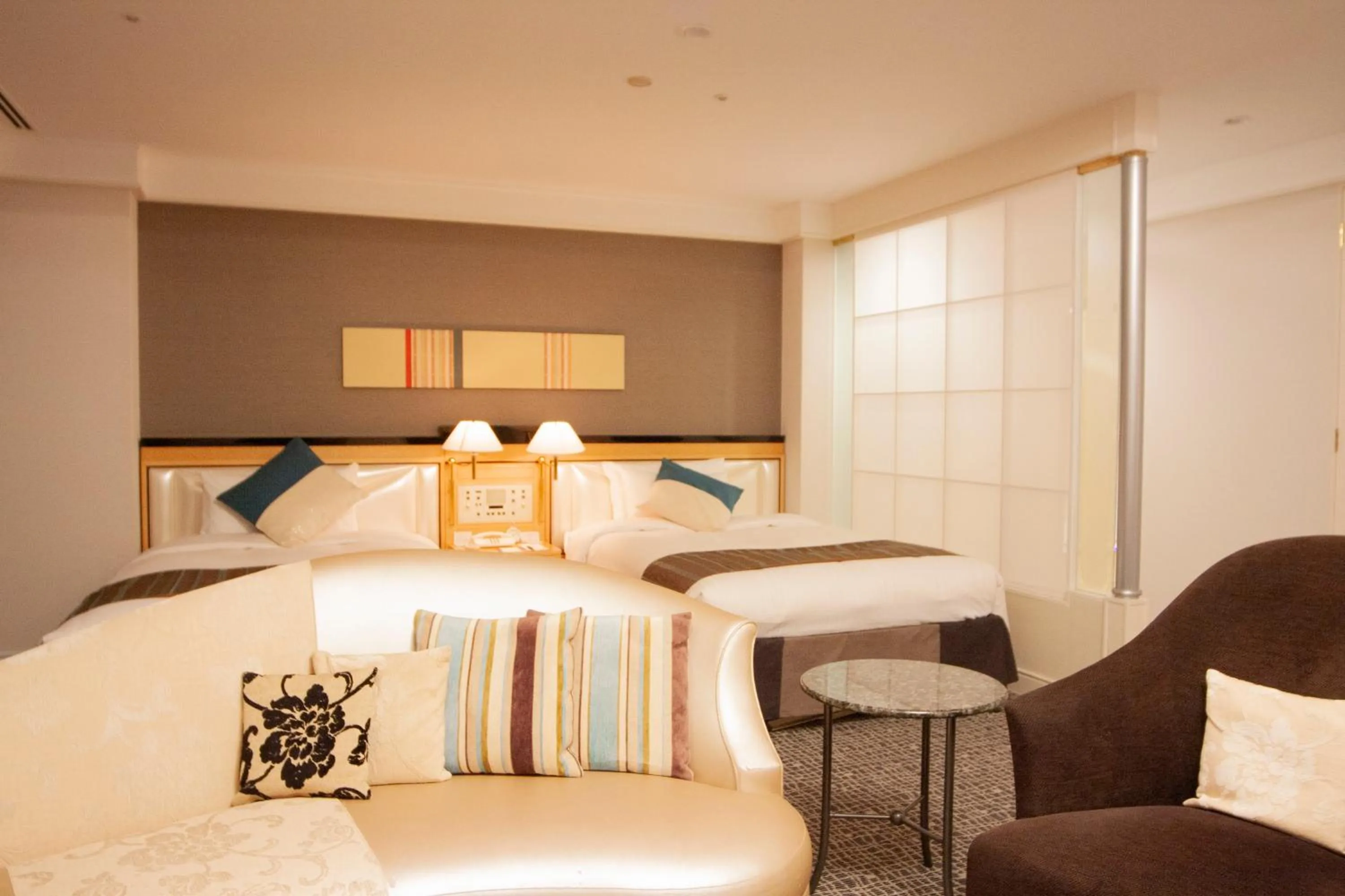 Bed in Hotel New Otani Makuhari