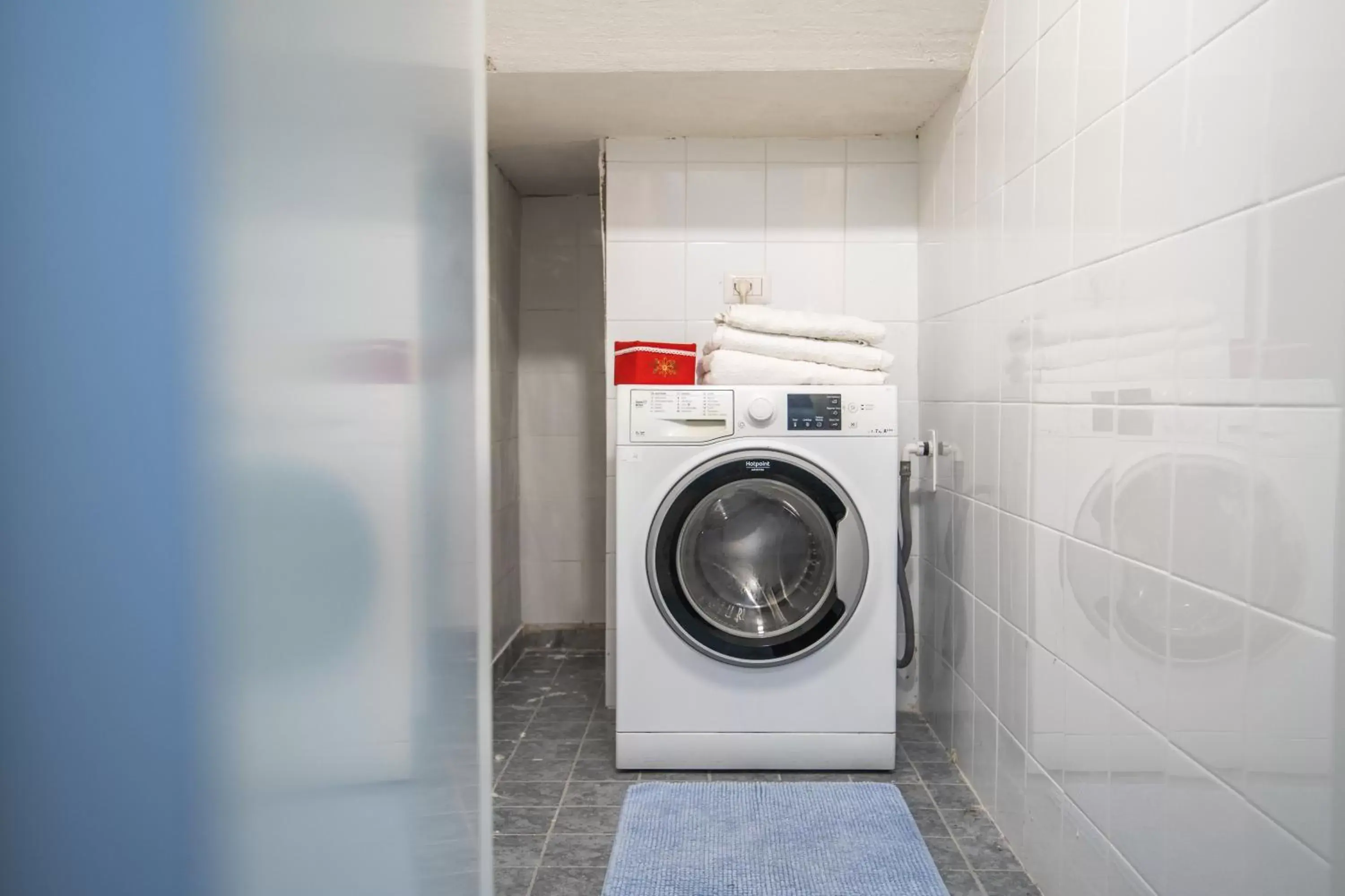 laundry, Bathroom in Il Papavero Residence Arbostella