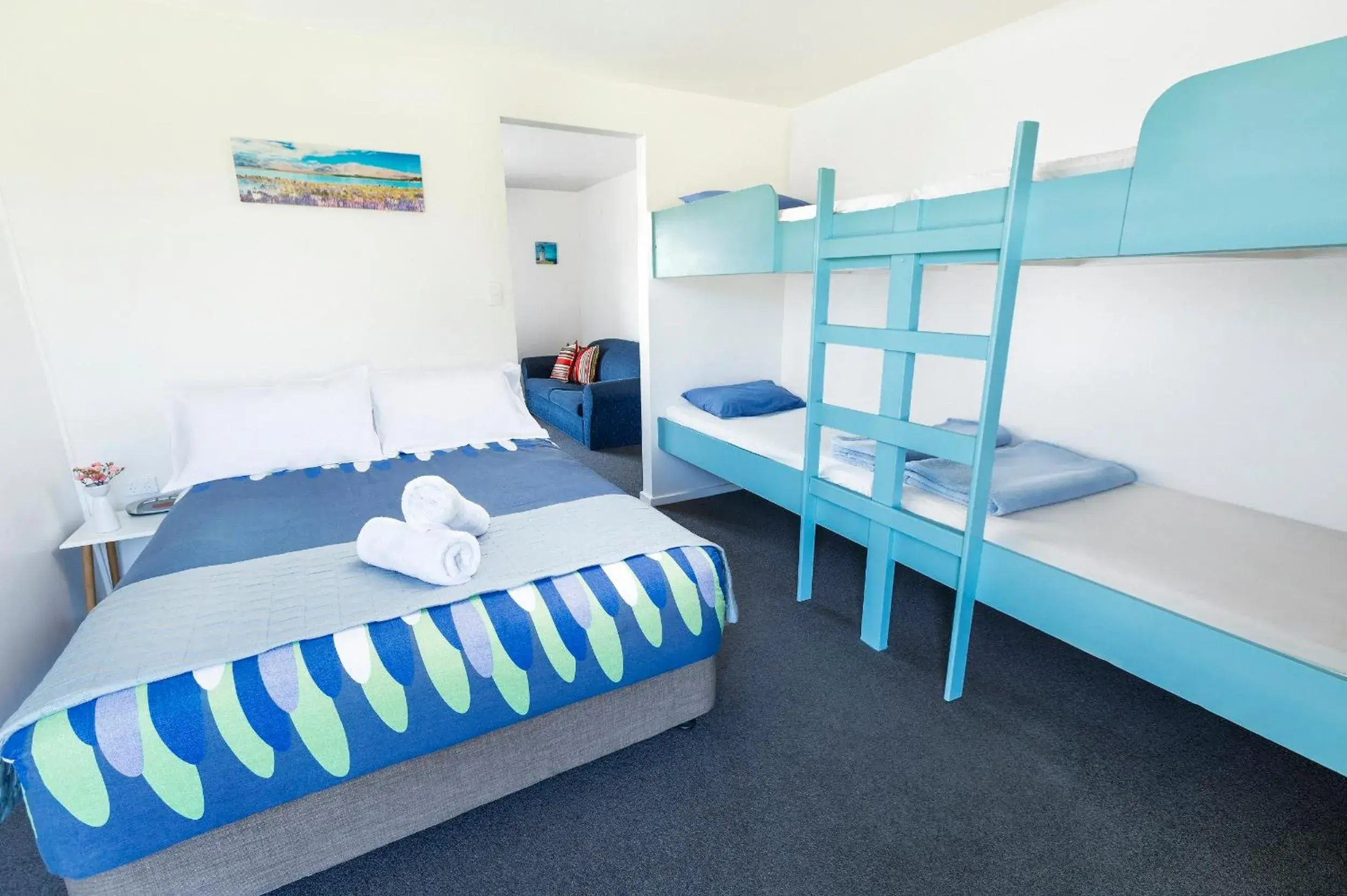 Bedroom, Bunk Bed in North South Holiday Park