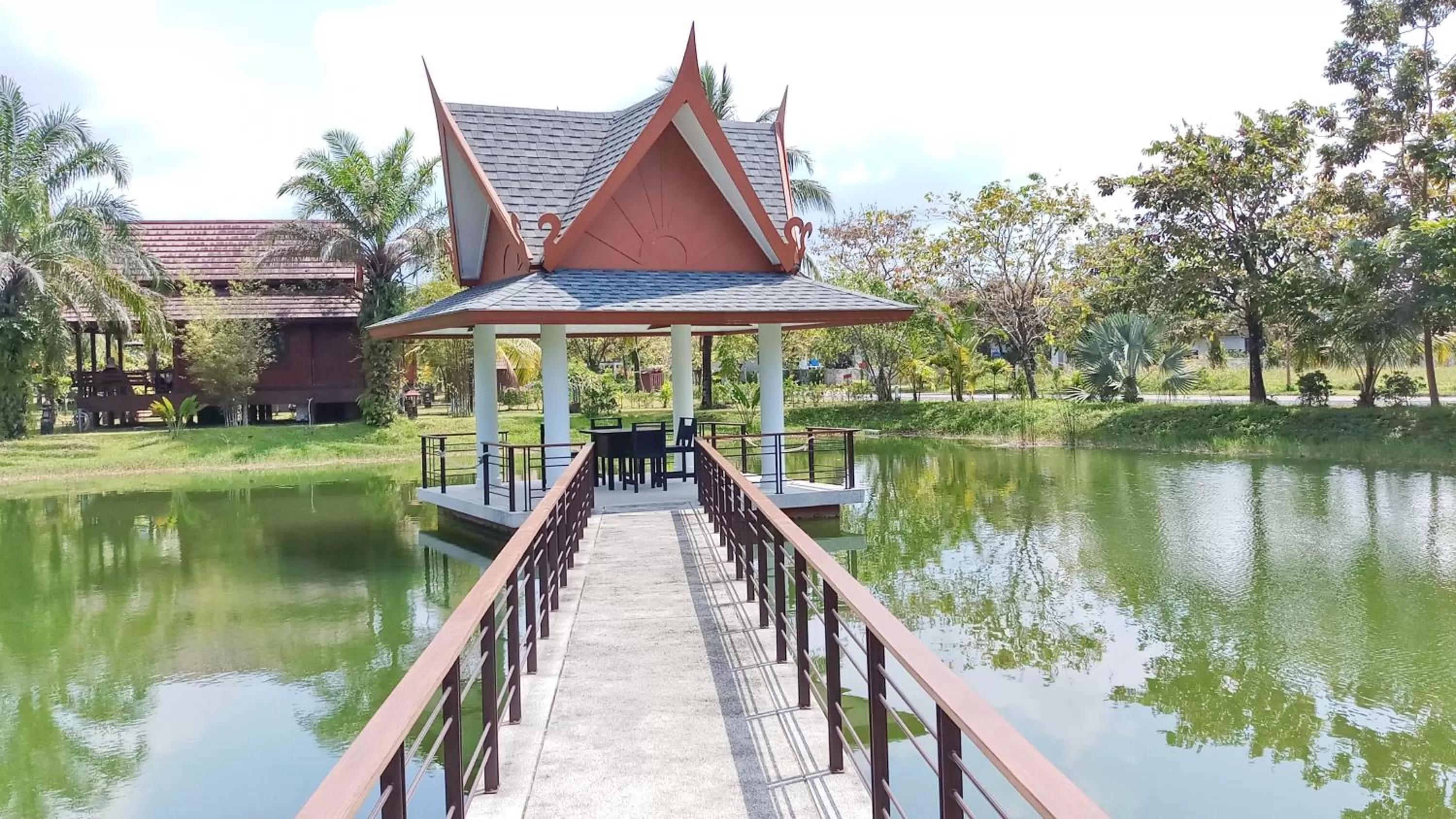 Natural landscape in ThaiLife Wellness & Meditation Resort- SHA Plus