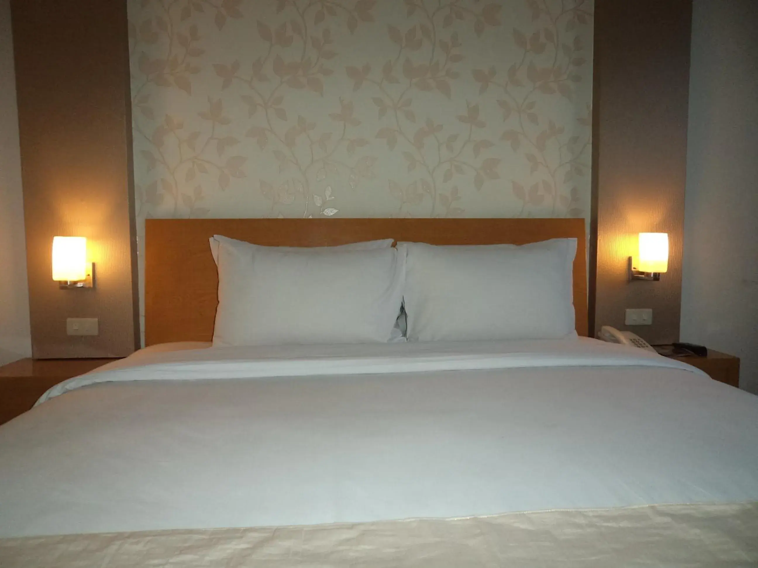 Bed in Drego Hotel Pekanbaru