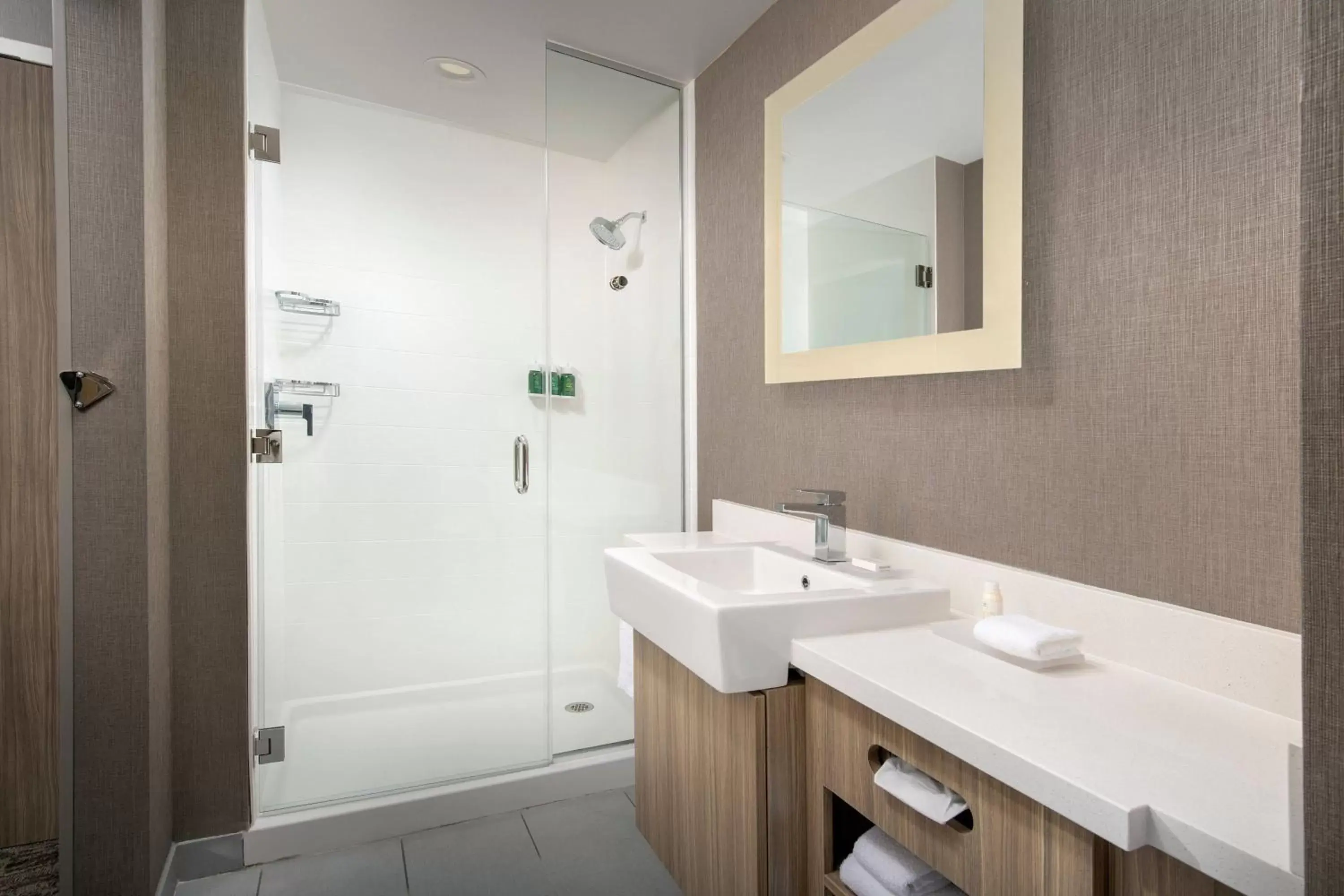 Bathroom in SpringHill Suites by Marriott Loveland Fort Collins/Windsor