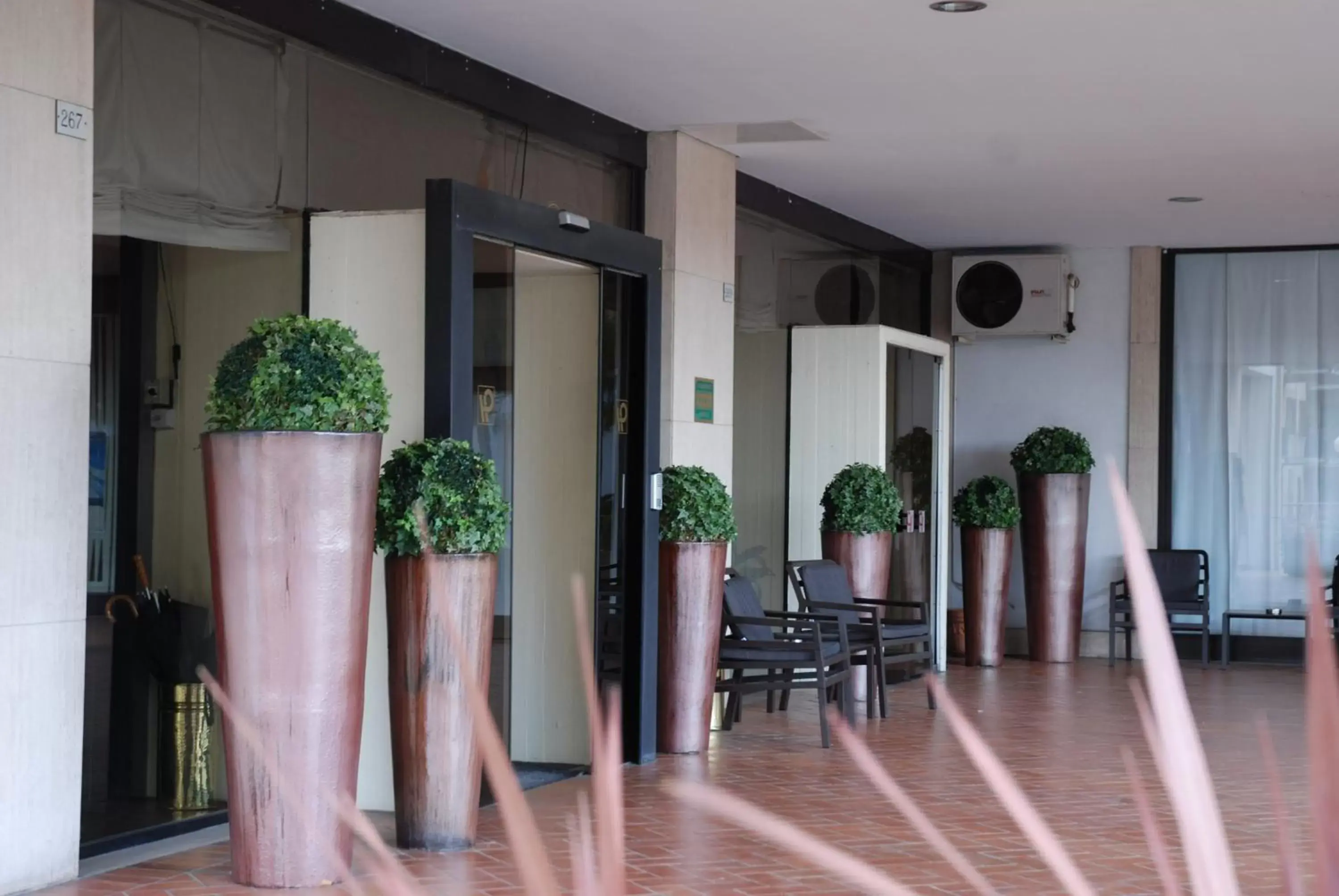 Facade/entrance in Hotel Continental Brescia