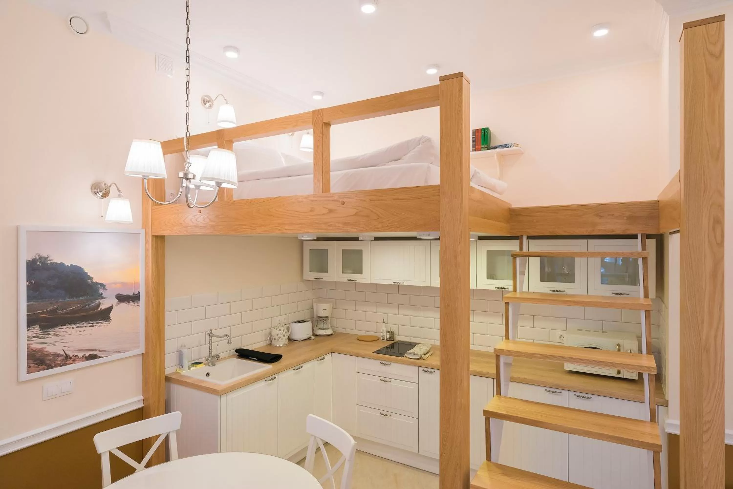 Kitchen or kitchenette in Revelton Suites Tallinn