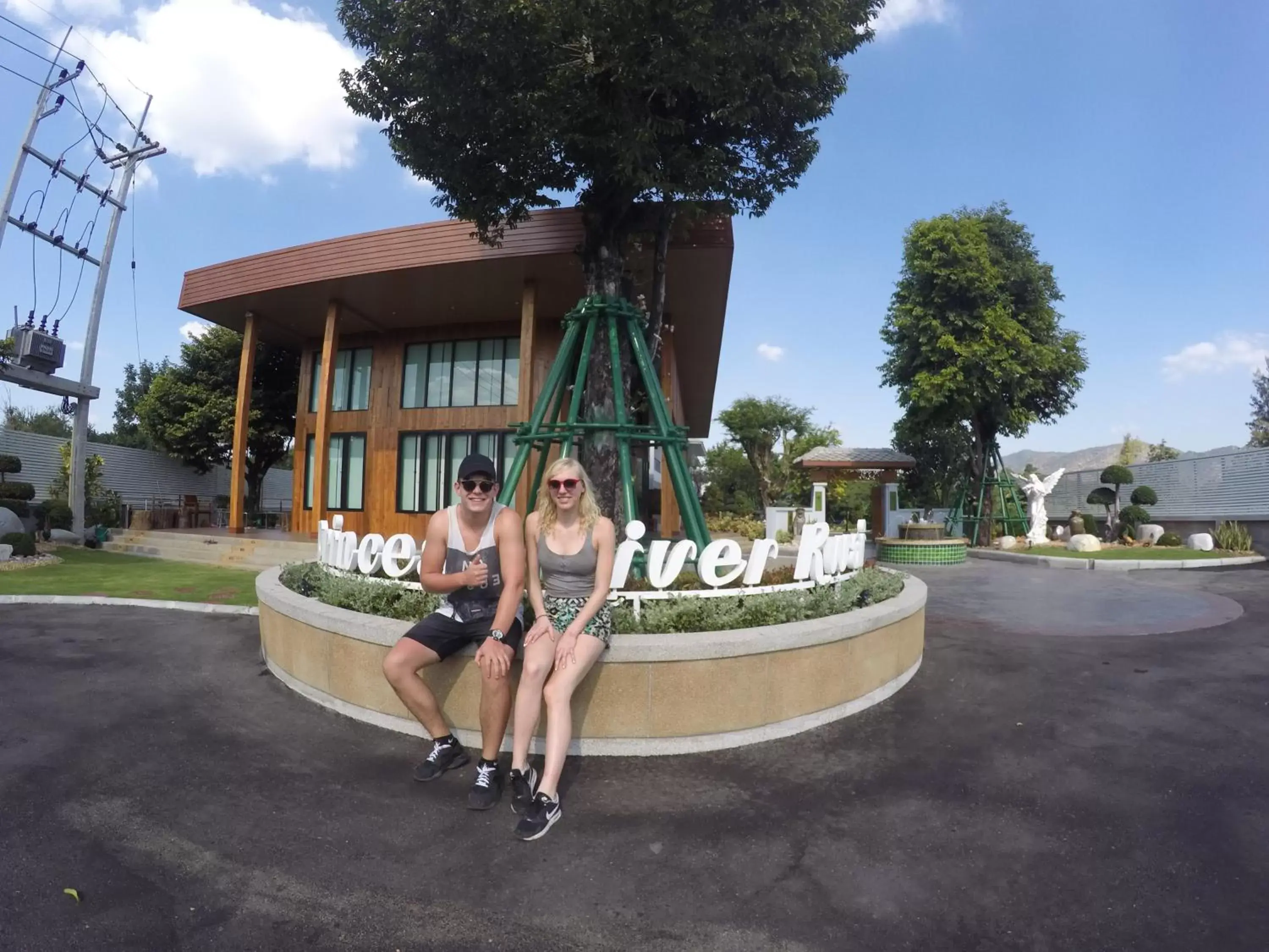 group of guests in Princess River Kwai Hotel