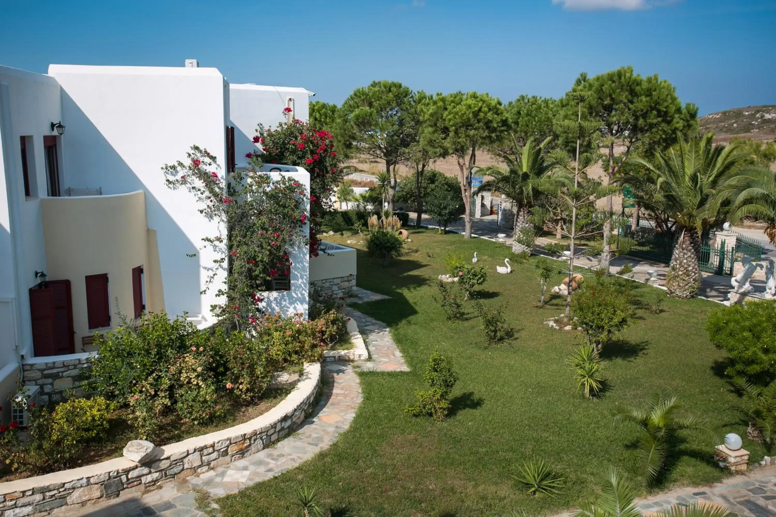 Garden view, Property Building in Asteras Paradise Hotel