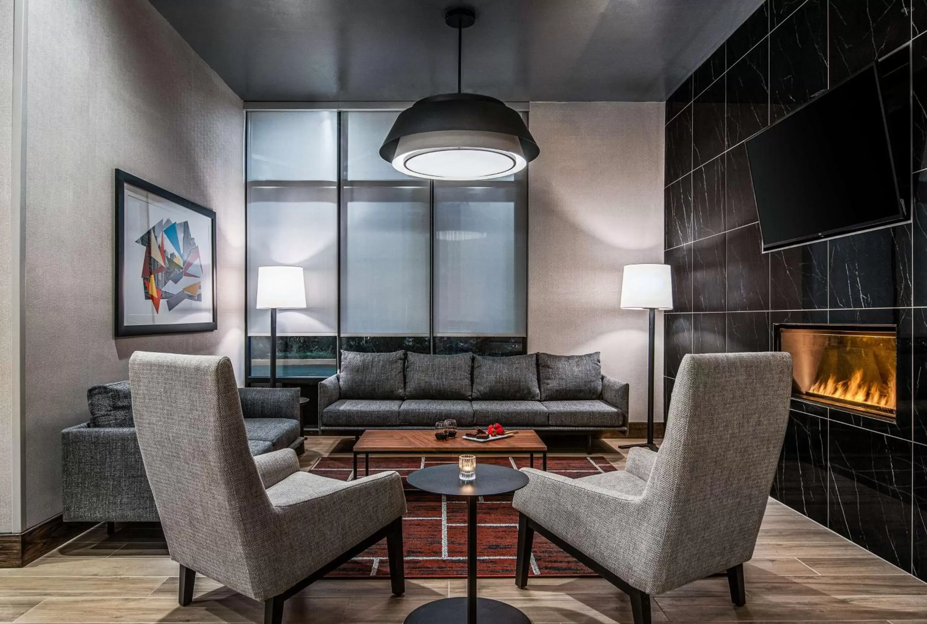 Lobby or reception, Seating Area in Hyatt Place Newark-Silicon Valley