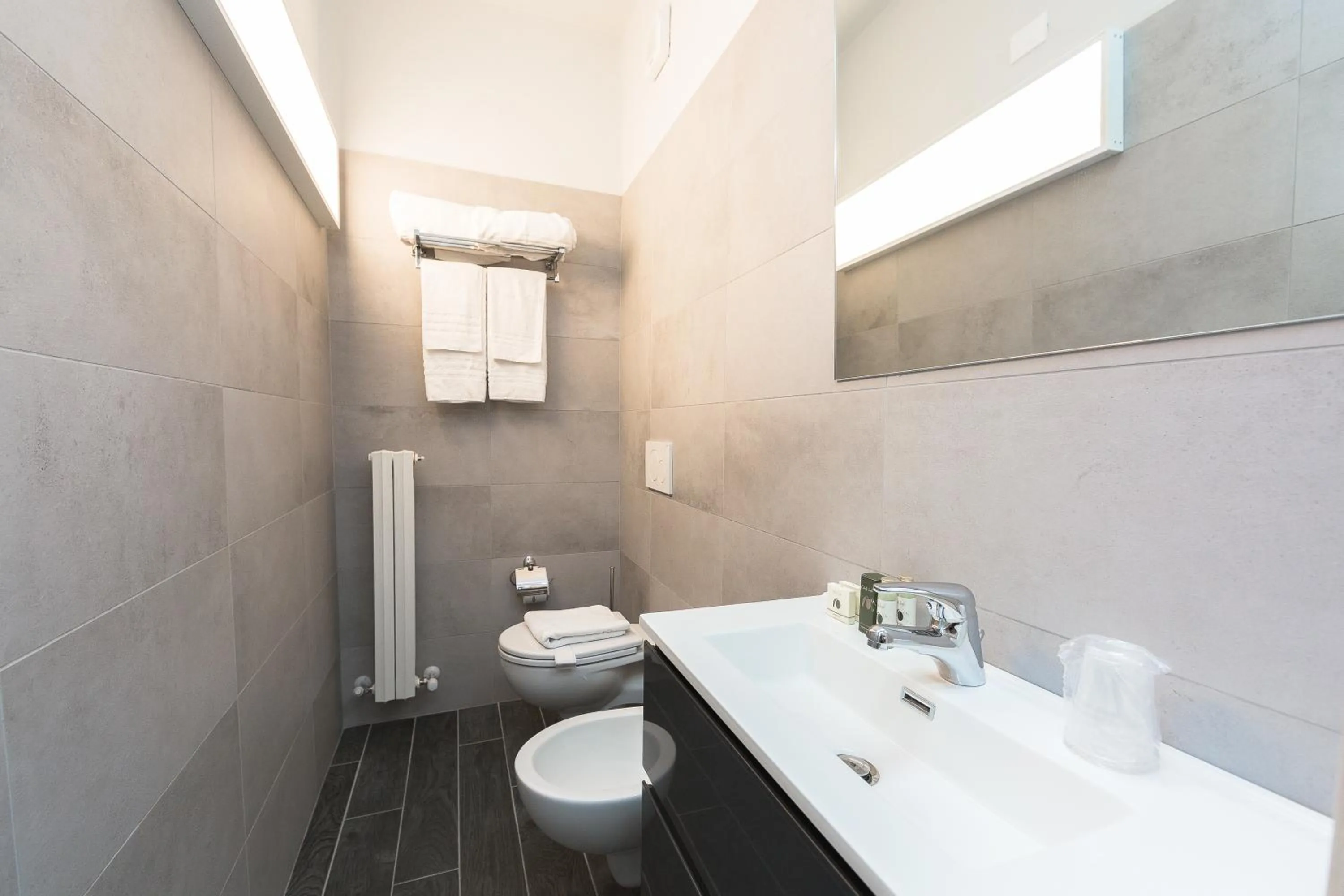 Shower in Hotel Le Macine