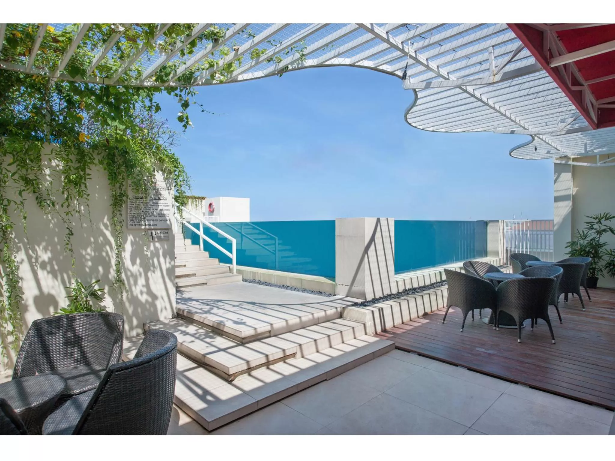 Swimming pool in Atanaya Kuta Bali