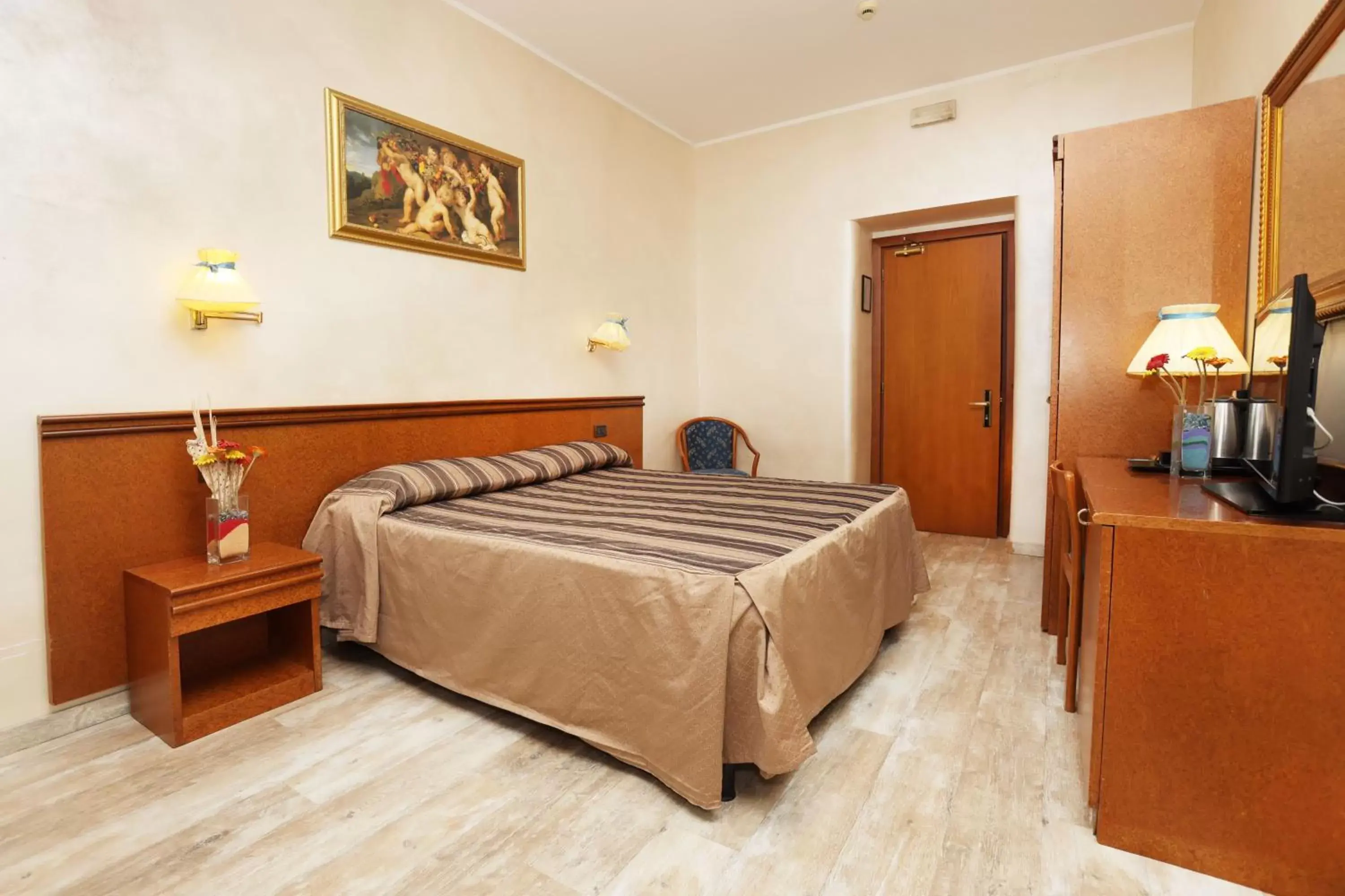 Bedroom, Bed in Hotel Rimini