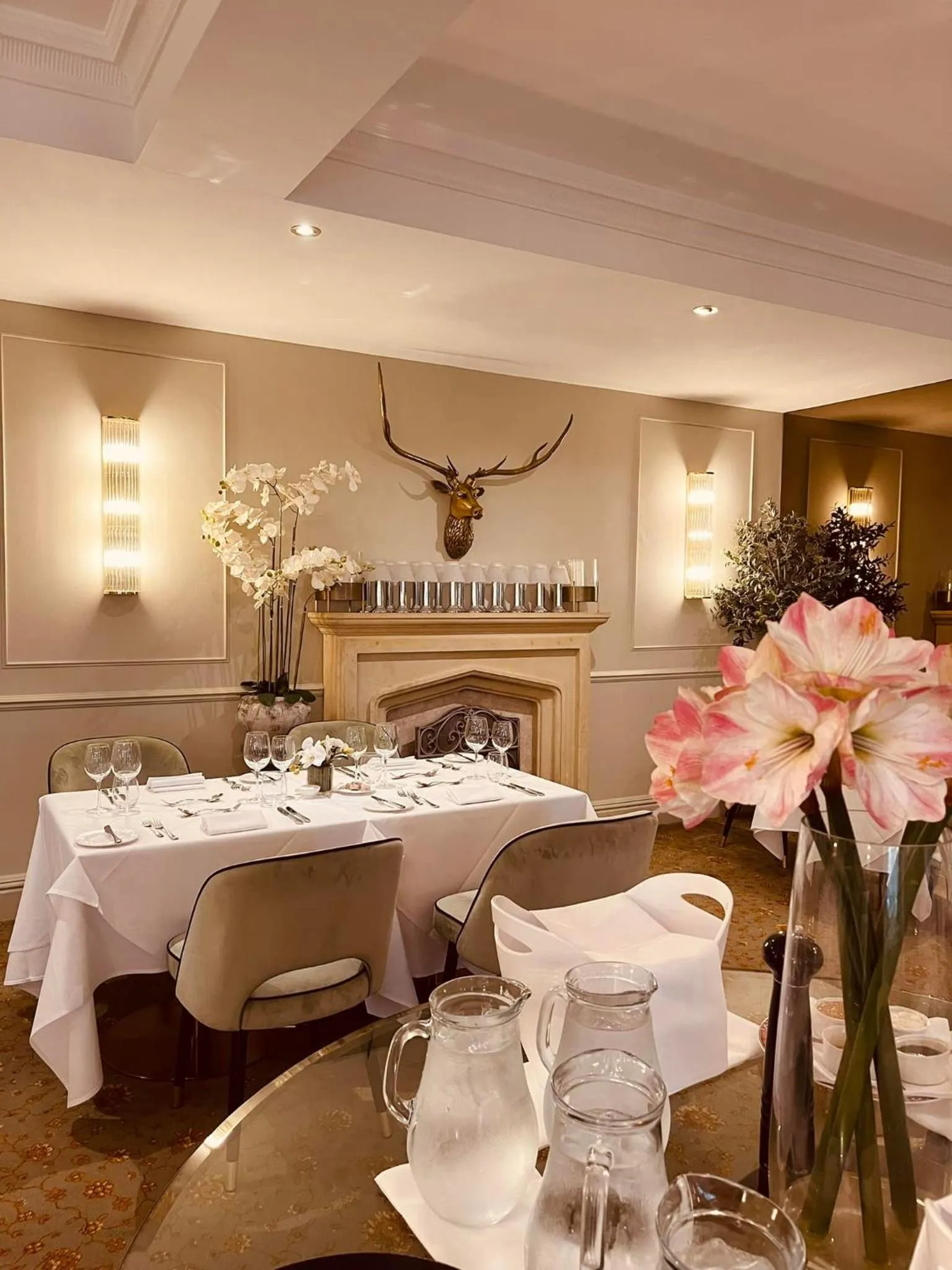 Restaurant/places to eat in Nuthurst Grange Country House Hotel & Restaurant