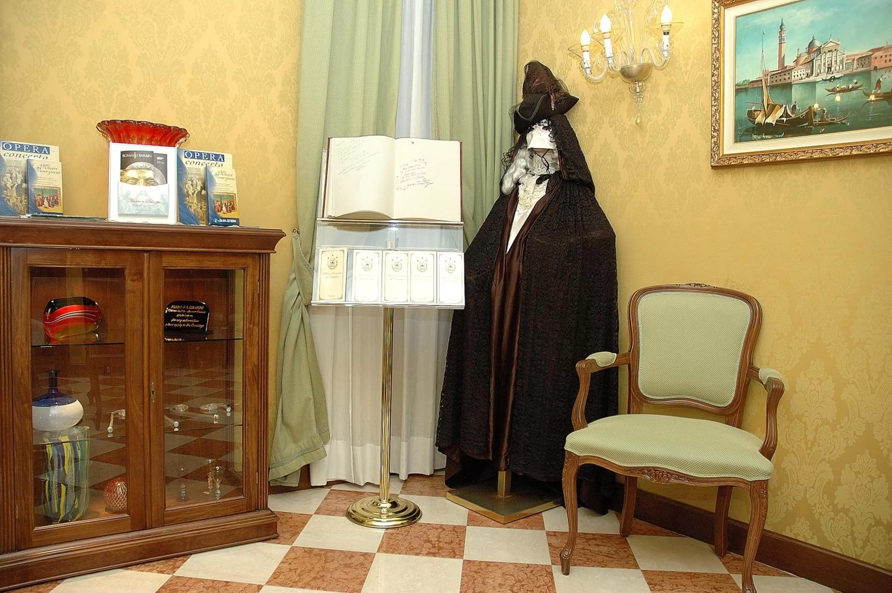 Lobby or reception in Antica Locanda al Gambero