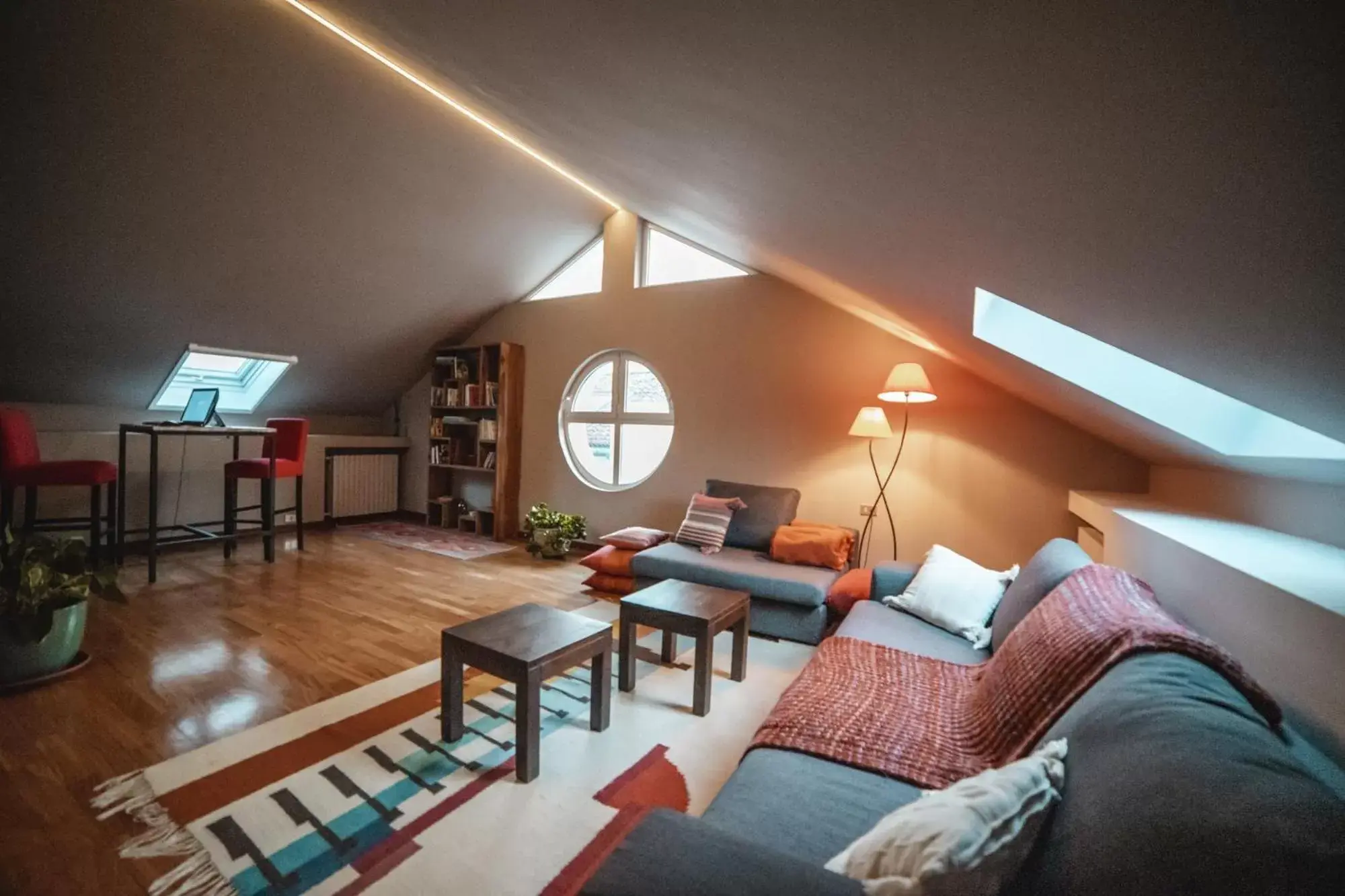 Communal lounge/ TV room, Seating Area in Casa Agnese