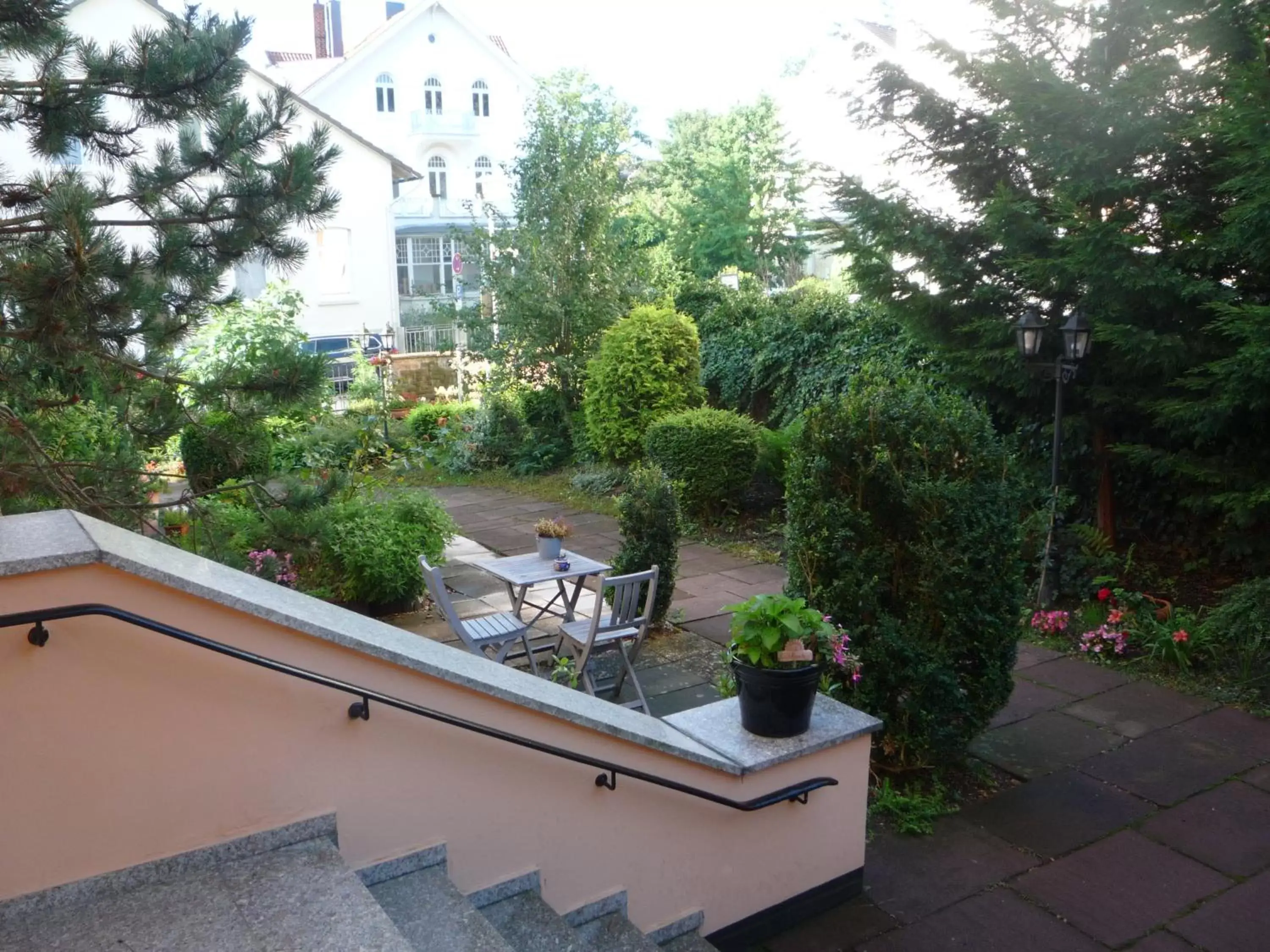 Garden view in Hotel Carolinenhof