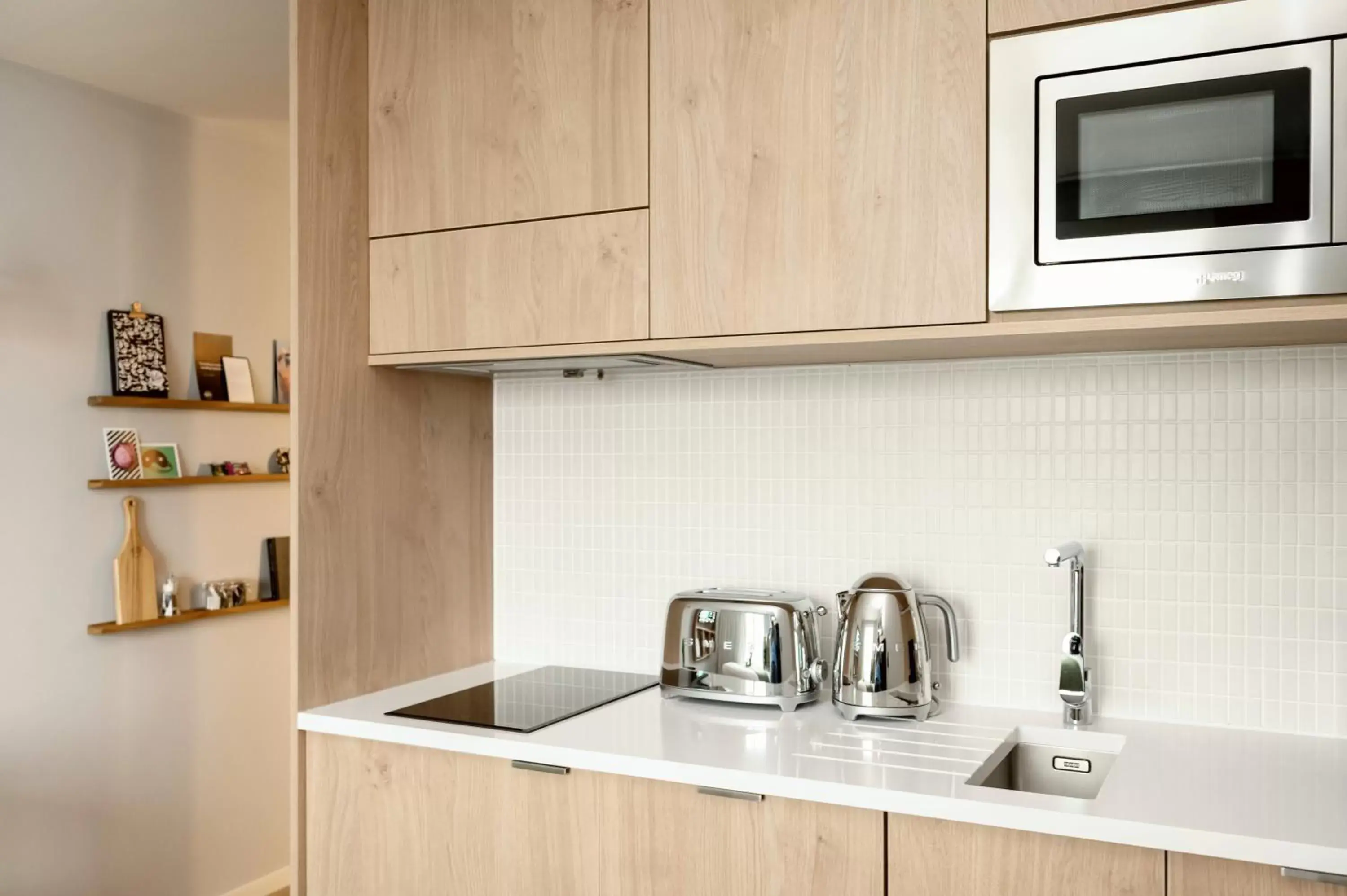 Kitchen or kitchenette, Kitchen/Kitchenette in Wilde Aparthotels Manchester St. Peters Square