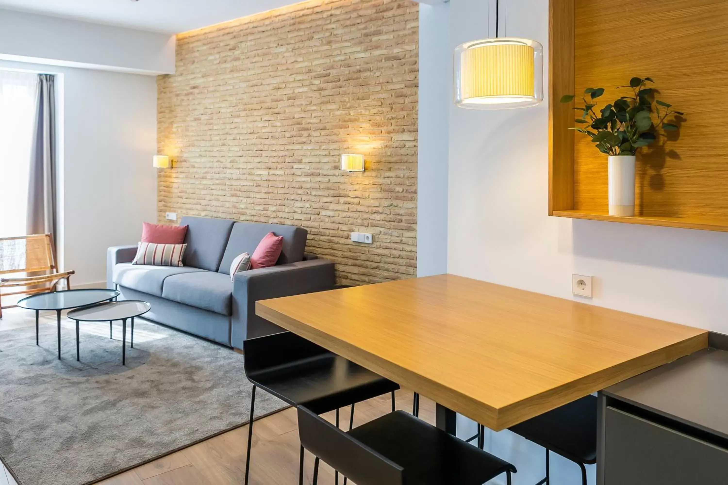 Living room, Dining Area in Aquitania Home Suites