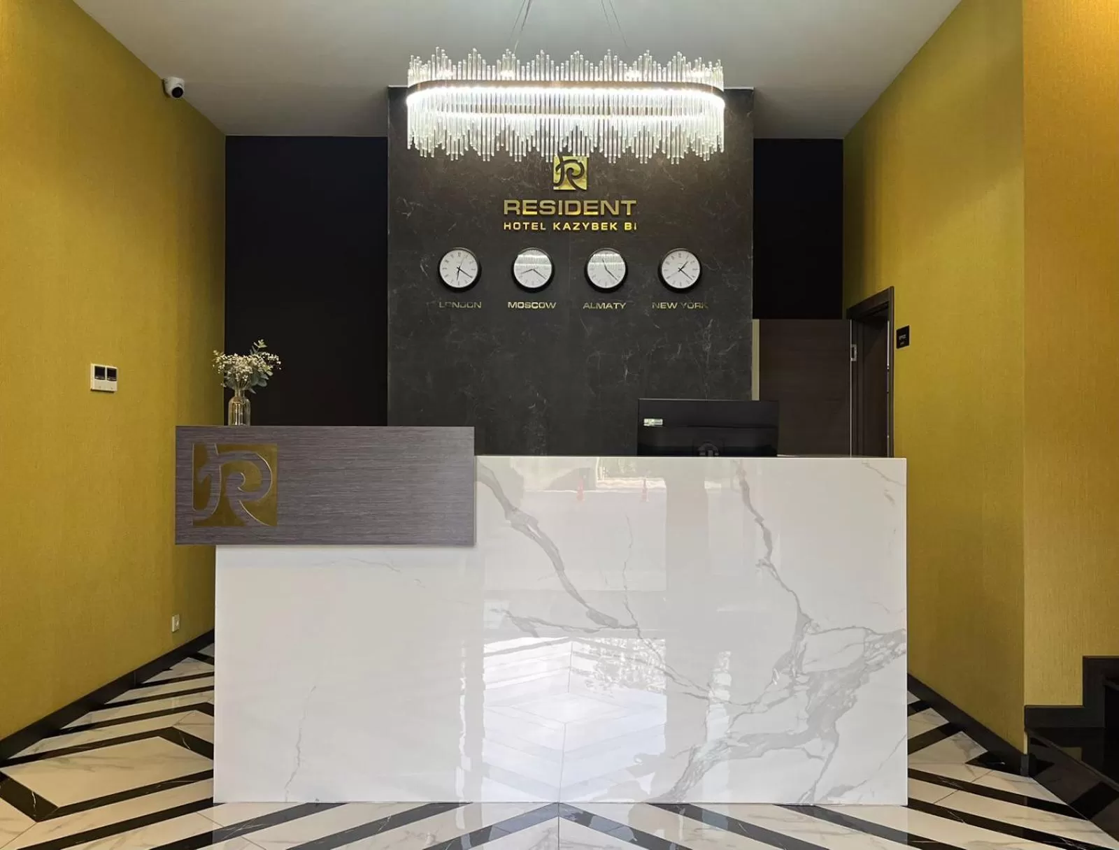 Lobby/Reception in Resident Hotel Kazybek Bi