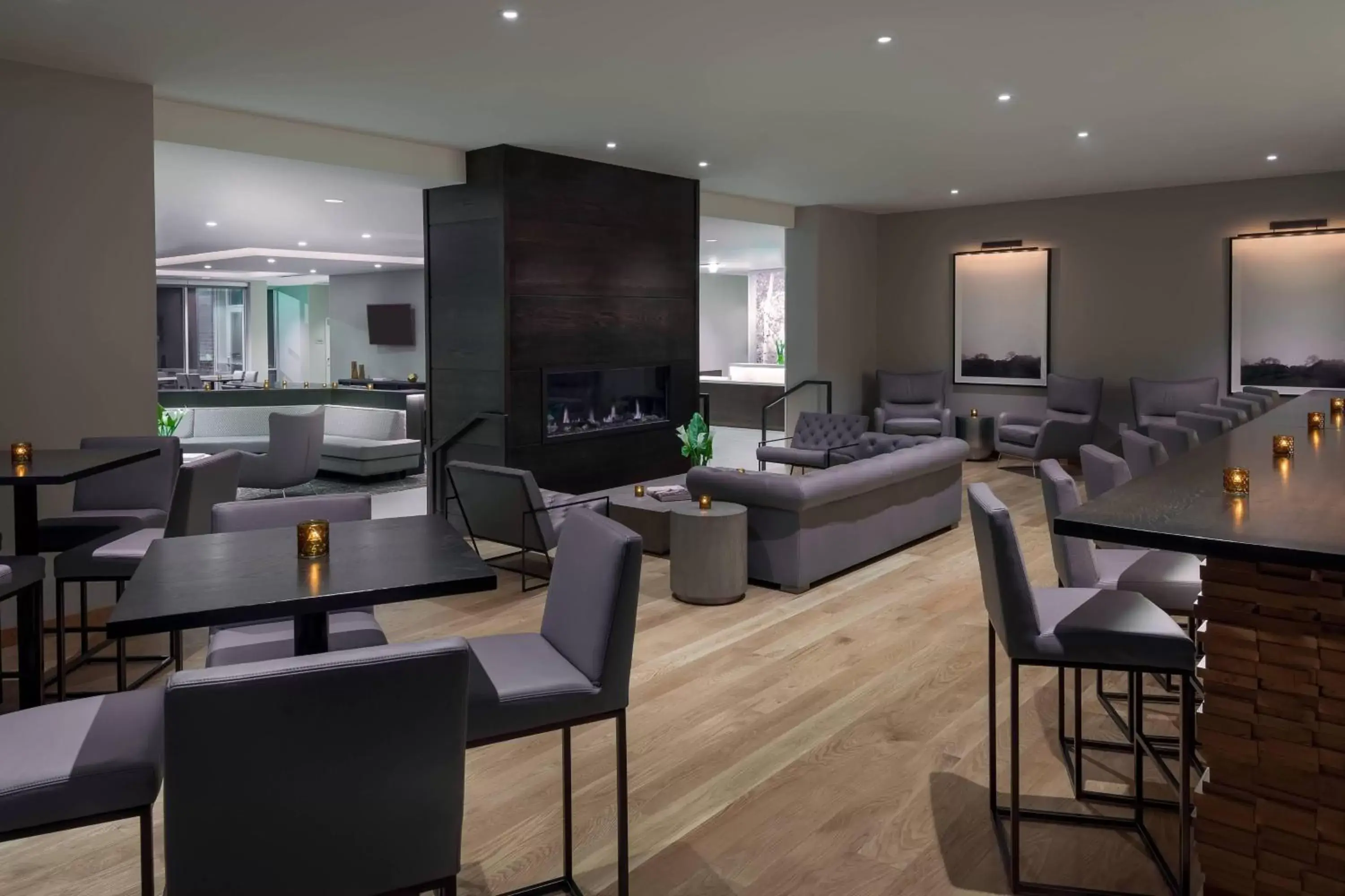 Restaurant/places to eat, Lounge/Bar in SpringHill Suites by Marriott Indianapolis Westfield
