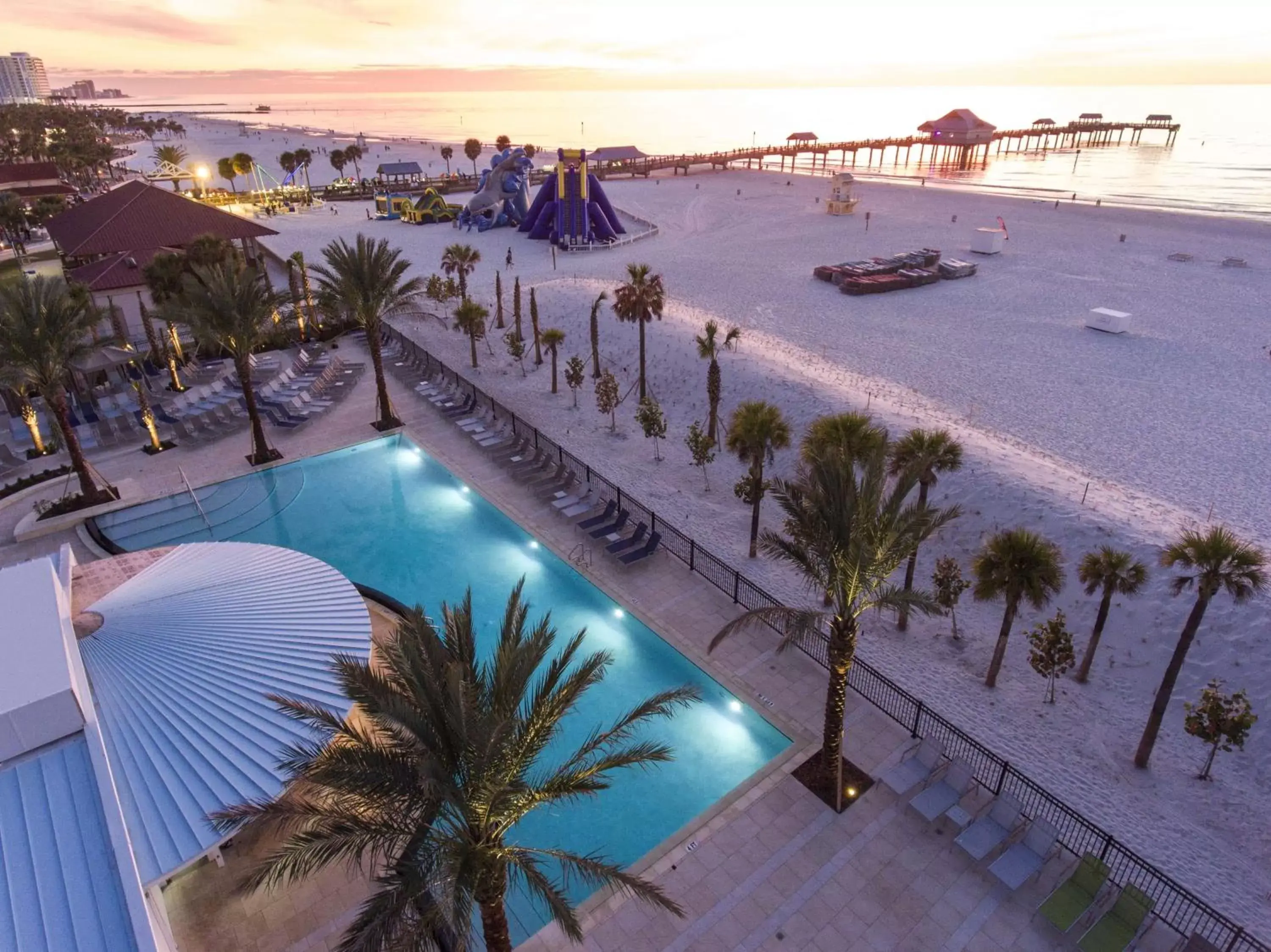 Property building, Pool View in Hilton Clearwater Beach Resort & Spa