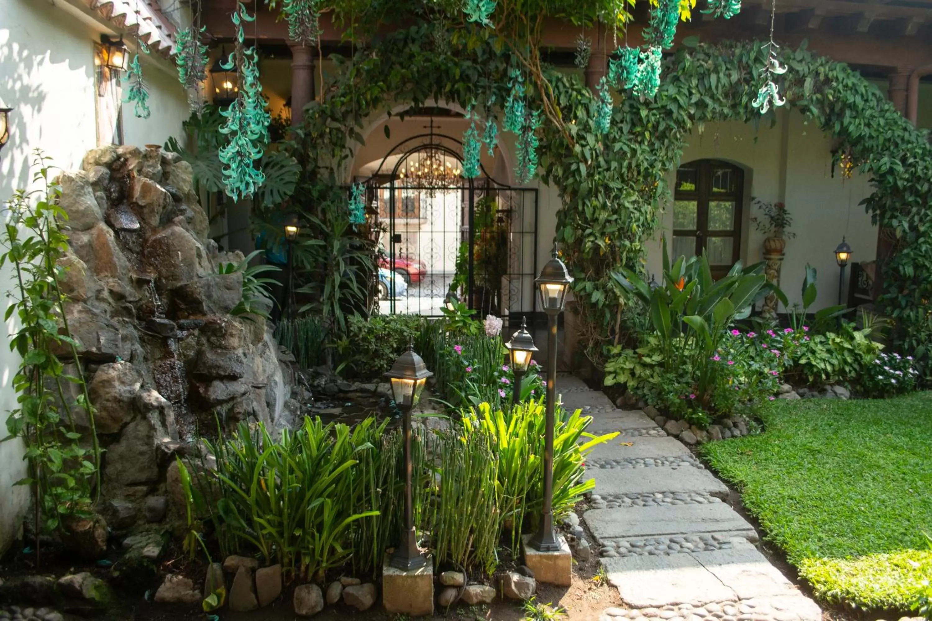 Patio in Hotel La Catedral