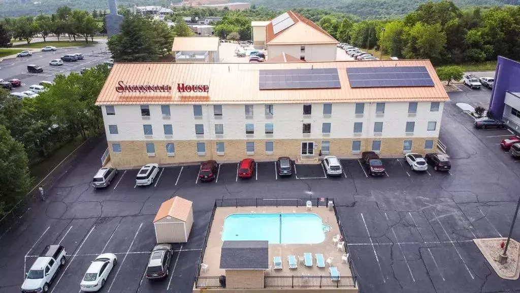 Property building, Bird's-eye View in Savannah House Hotel