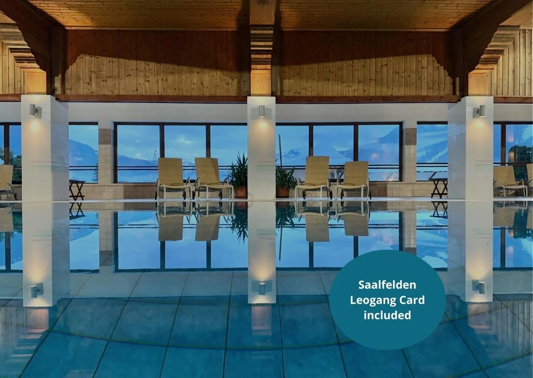 Swimming Pool in Ramada Residences by Wyndham Saalfelden