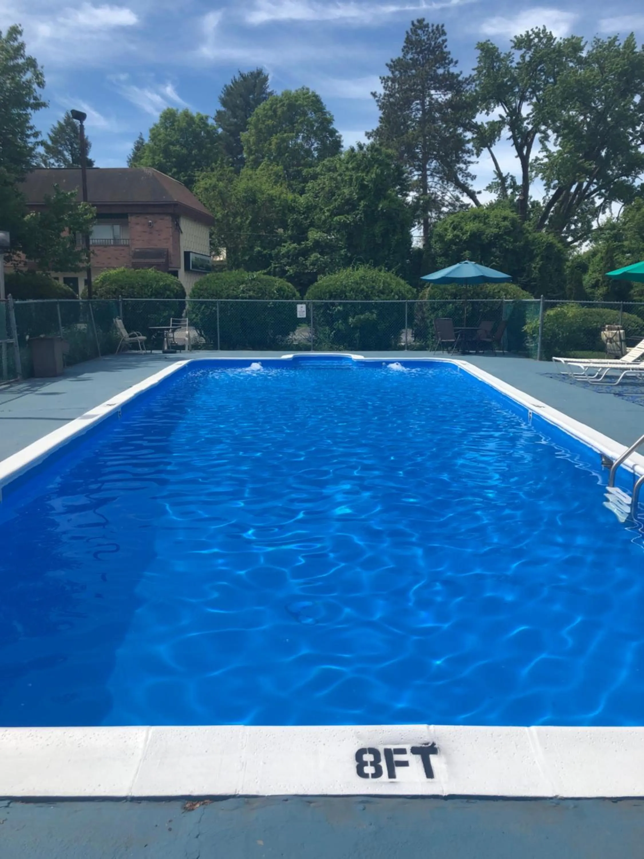 Swimming pool in The Black Mountain Inn