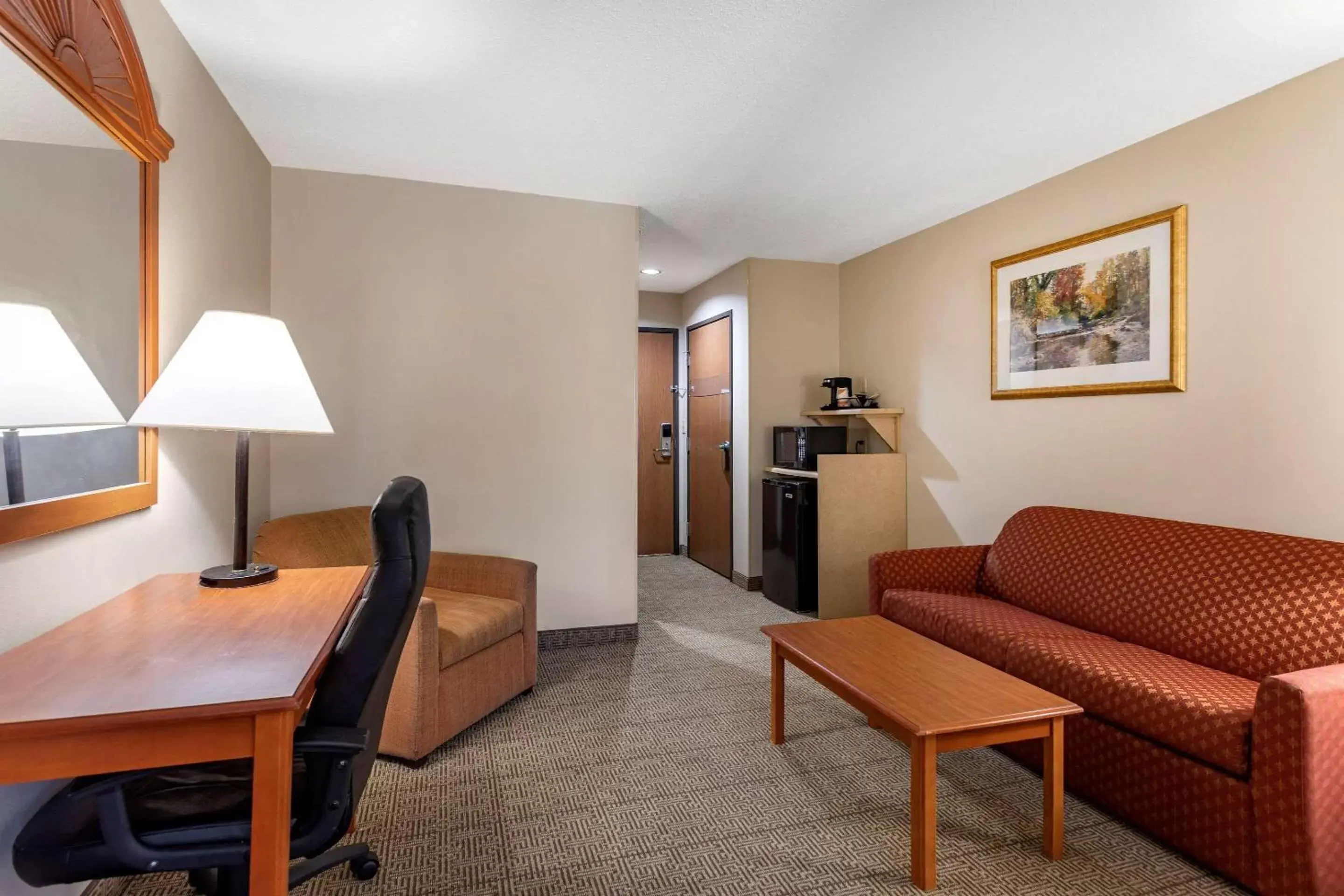 Seating Area in Quality Inn & Suites