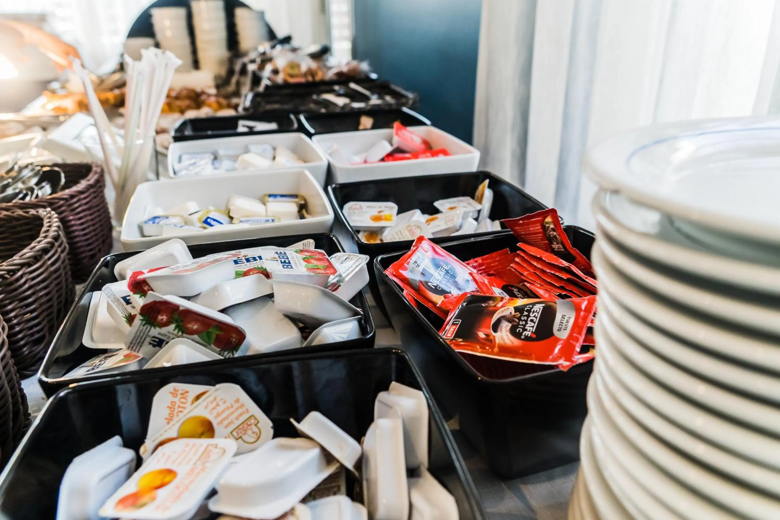 Buffet breakfast in Hotel Planas