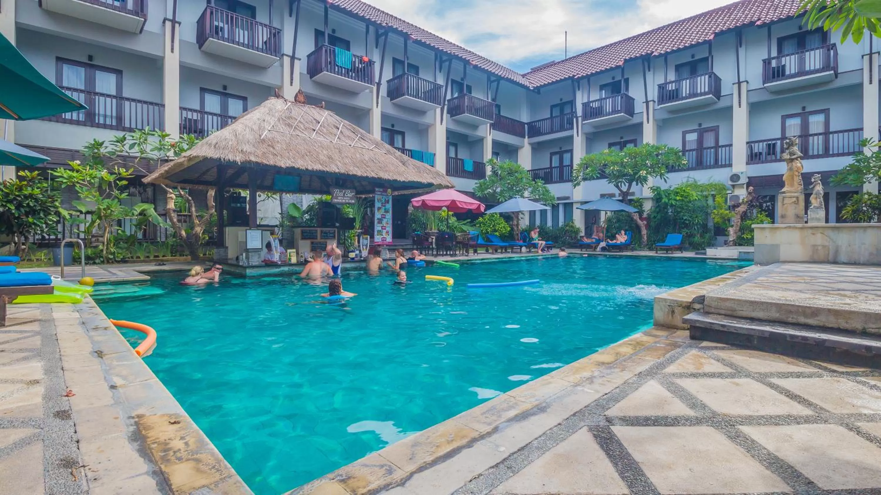 Swimming pool in The Lokha Legian Resort & Spa