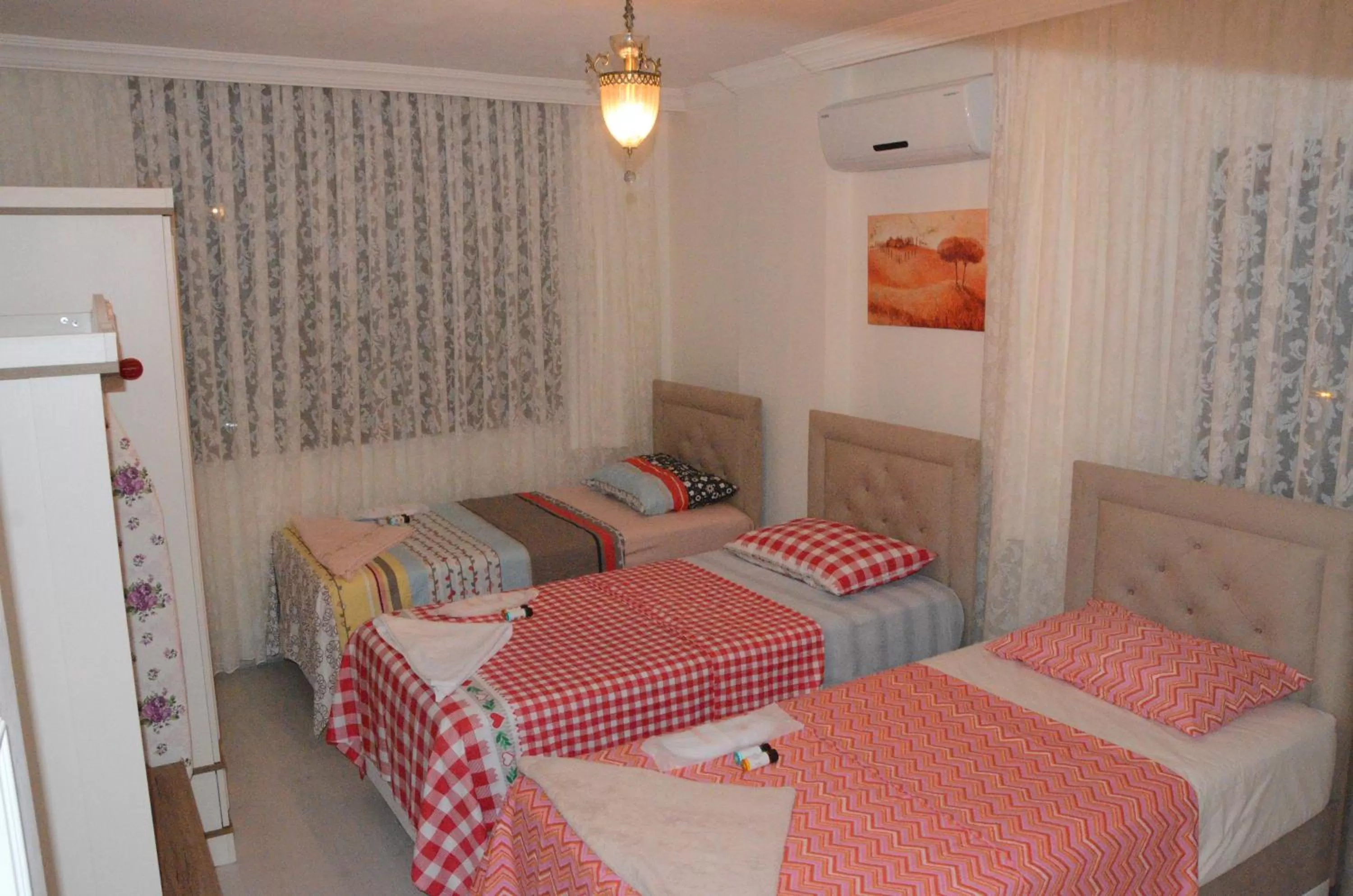 Bed in Konaklar Apart Premium