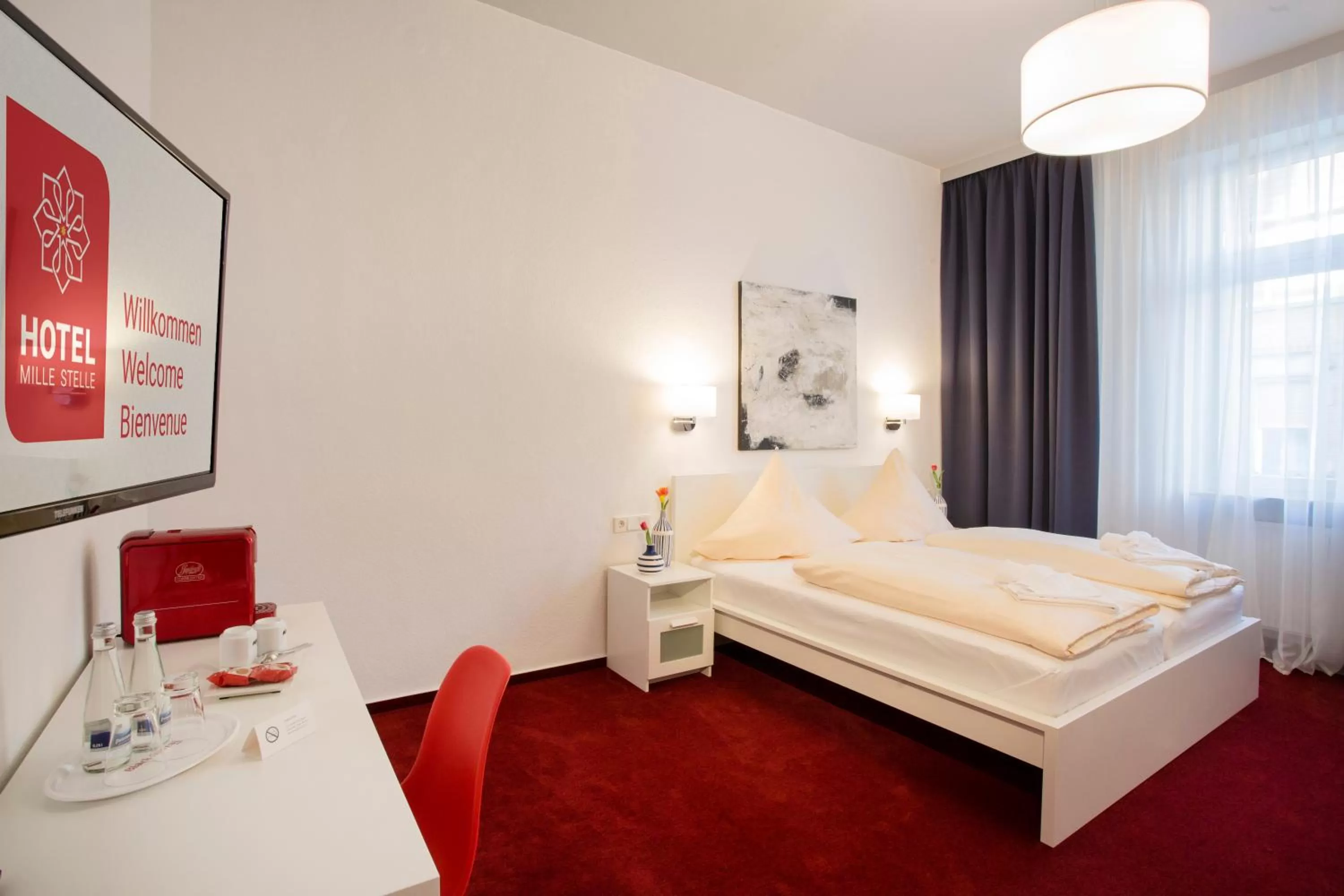 Bed in Hotel Mille Stelle City