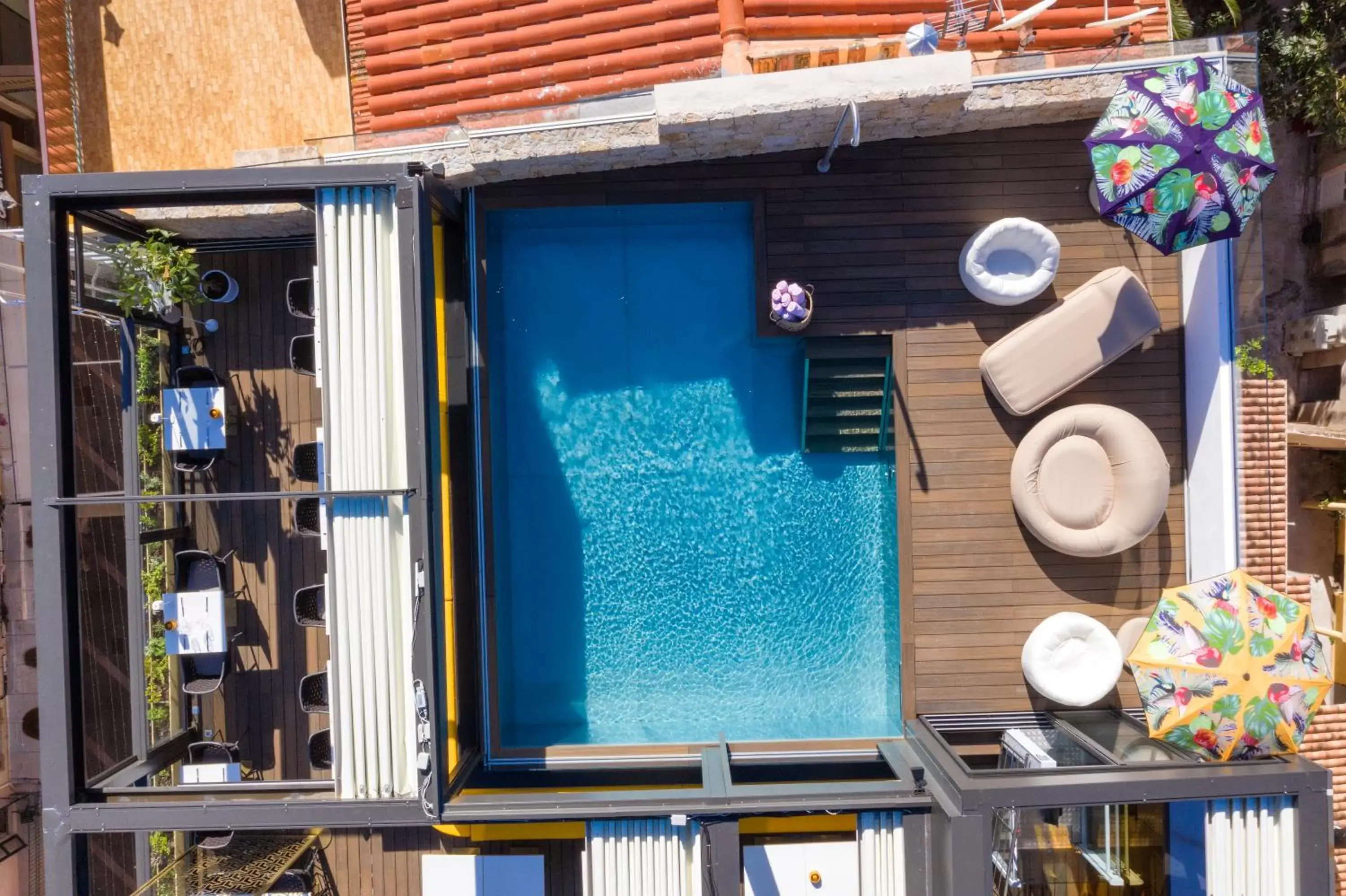 Swimming pool, Pool View in Hôtel Fesch & Spa