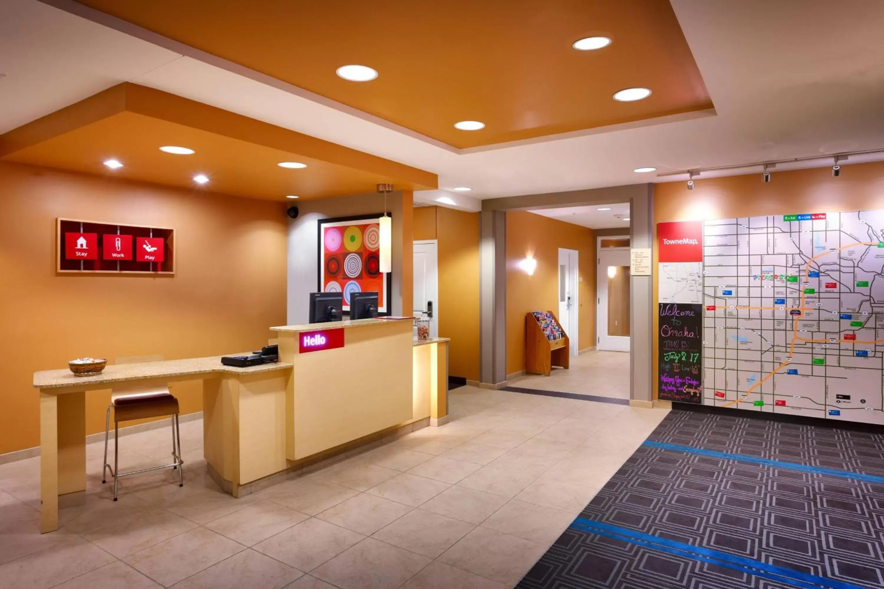 Lobby or reception, Lobby/Reception in TownePlace Suites Omaha West