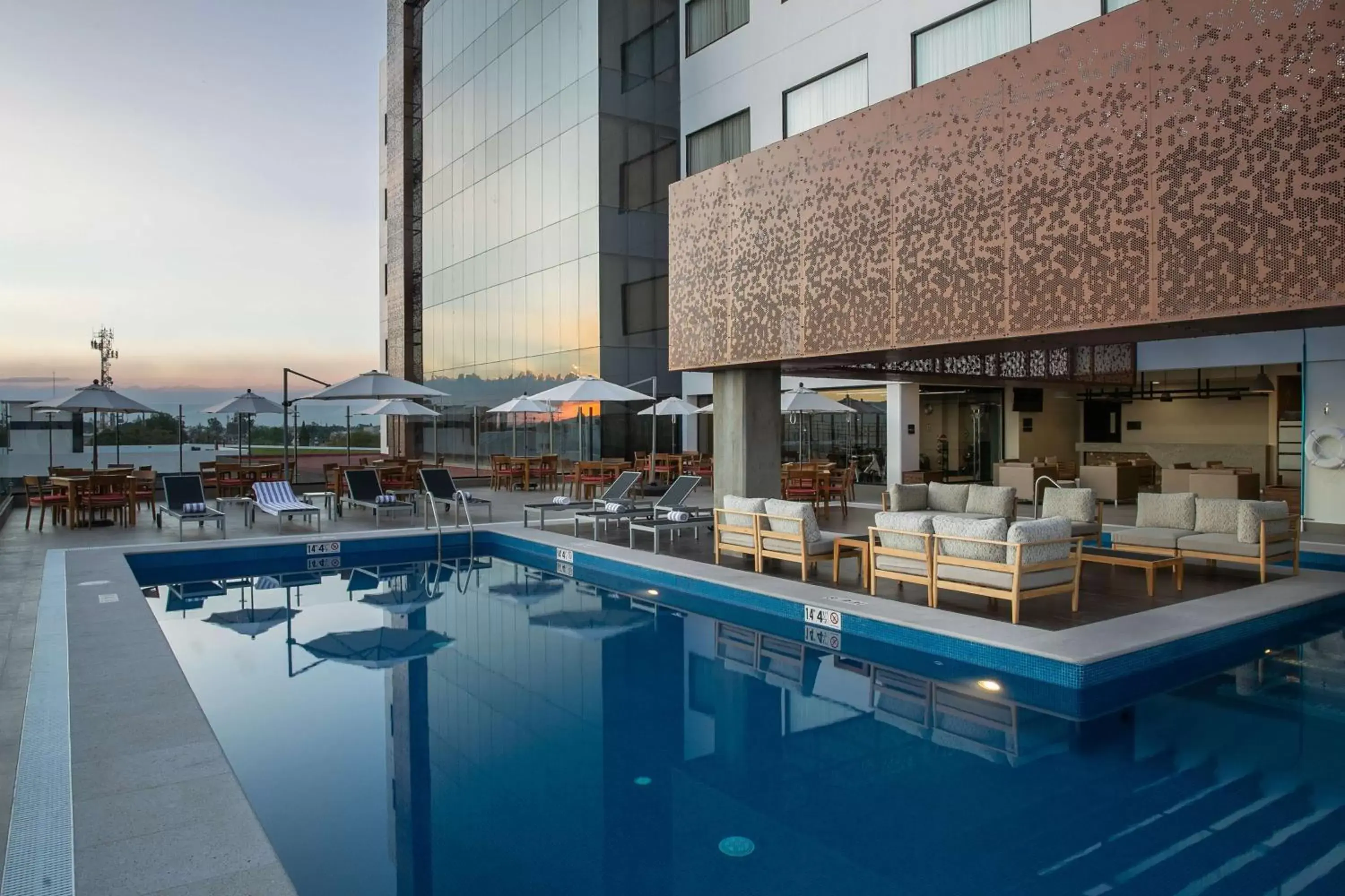 Pool view, Swimming Pool in Doubletree By Hilton Celaya