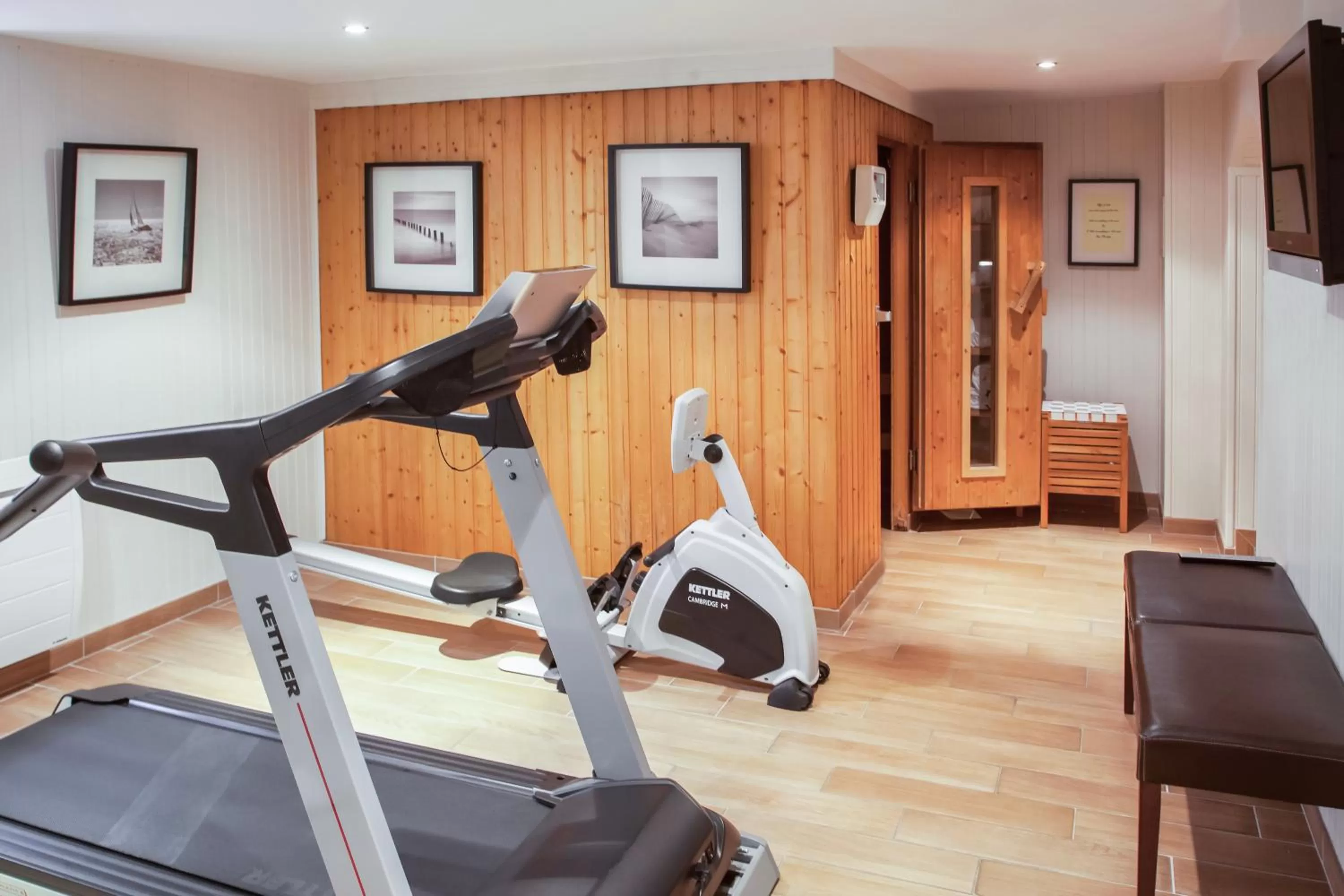 Fitness centre/facilities in Best Western Plus Hotel Villa D'est